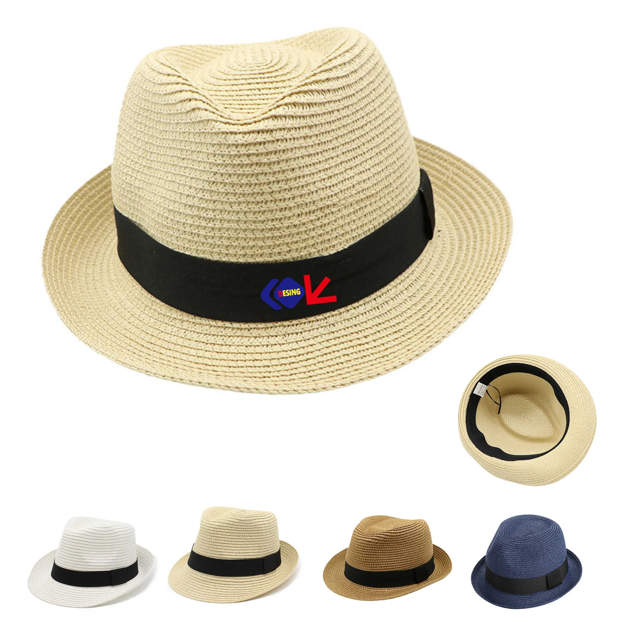 Packable Roll Up Panama Summer Hat 4