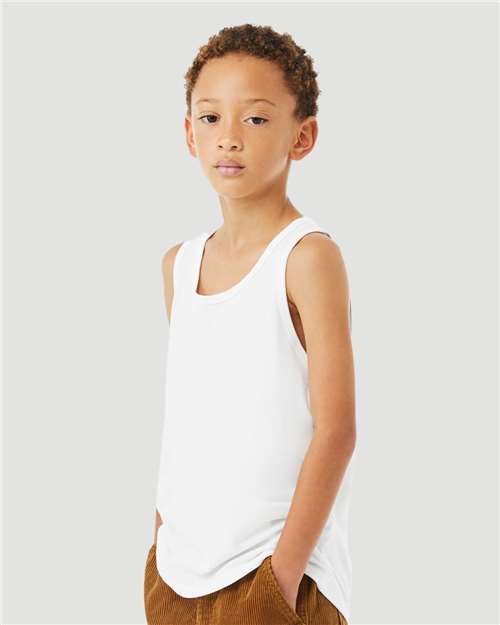 Youth Heather CVC Tank - 3480YCVC 9