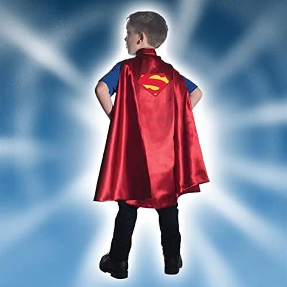 Superheroes Superman Deluxe Child Cape Costume 2