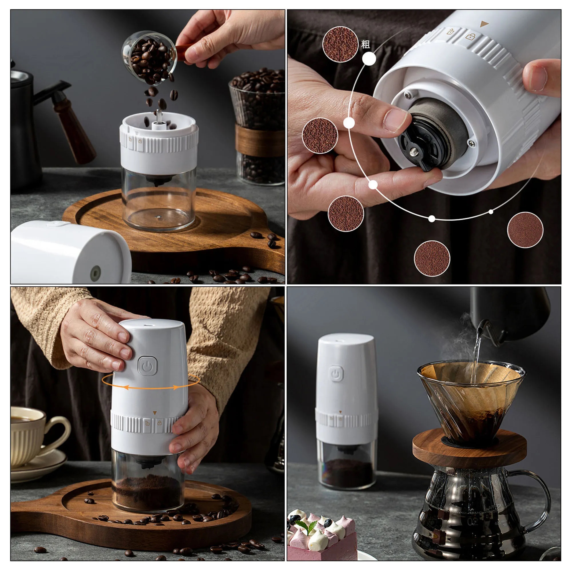 Small Hand Ground Coffee Grinder Machine 5