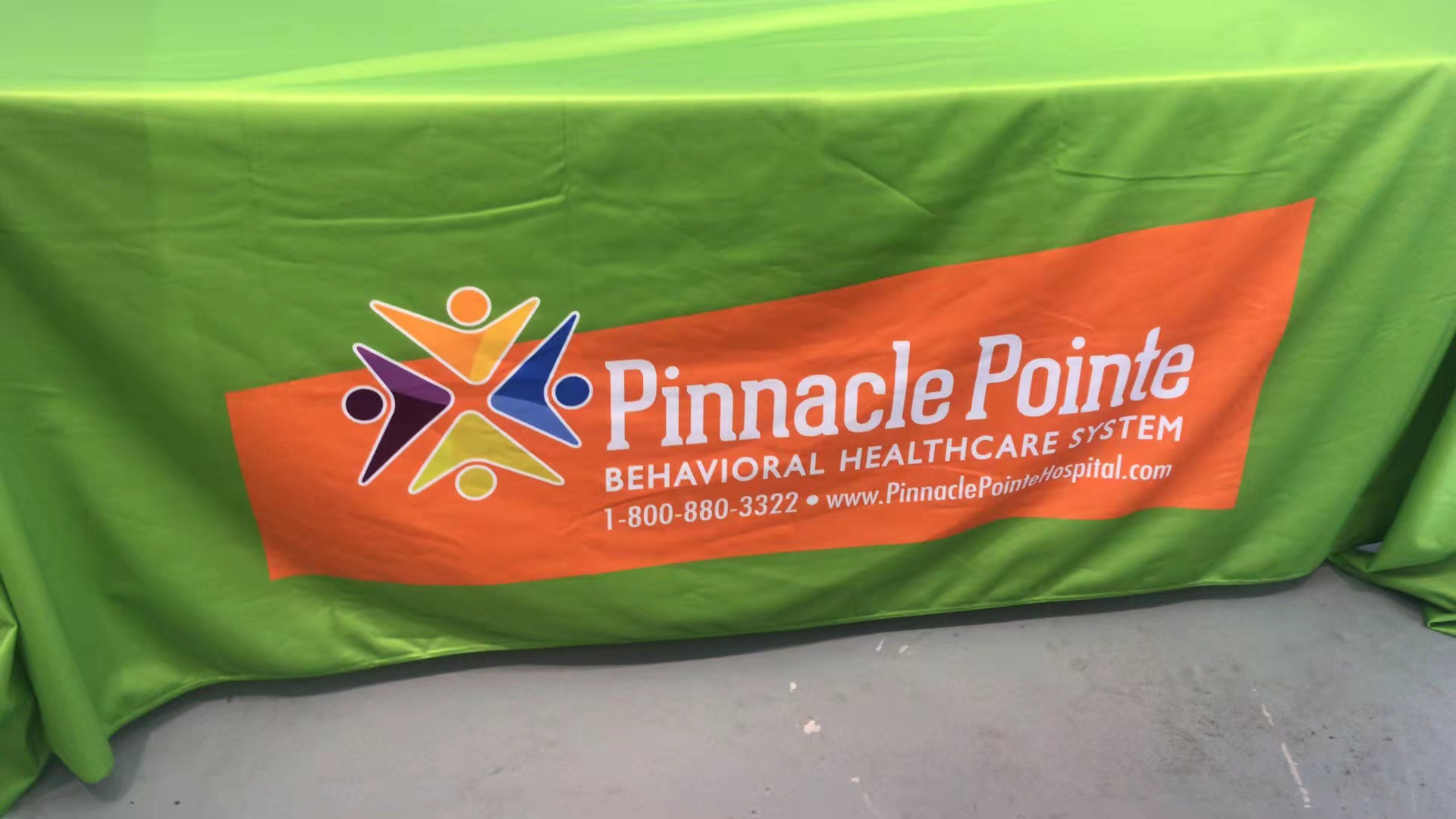 6' Dye Sublimation Standard Table Throw (Full-Color Front Only) 4