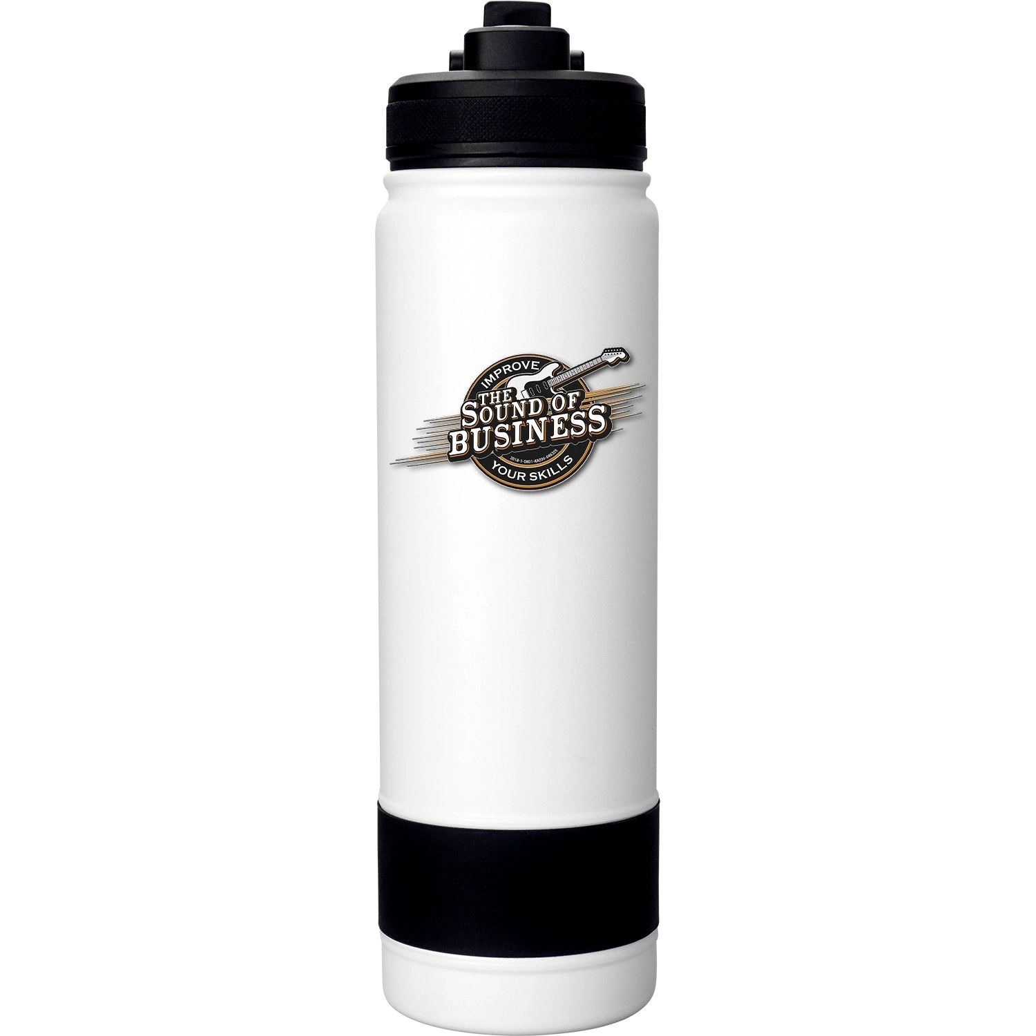 Colorful Pop Up 24 oz. Banded Bottle, custom water bottle with logo imprint 14