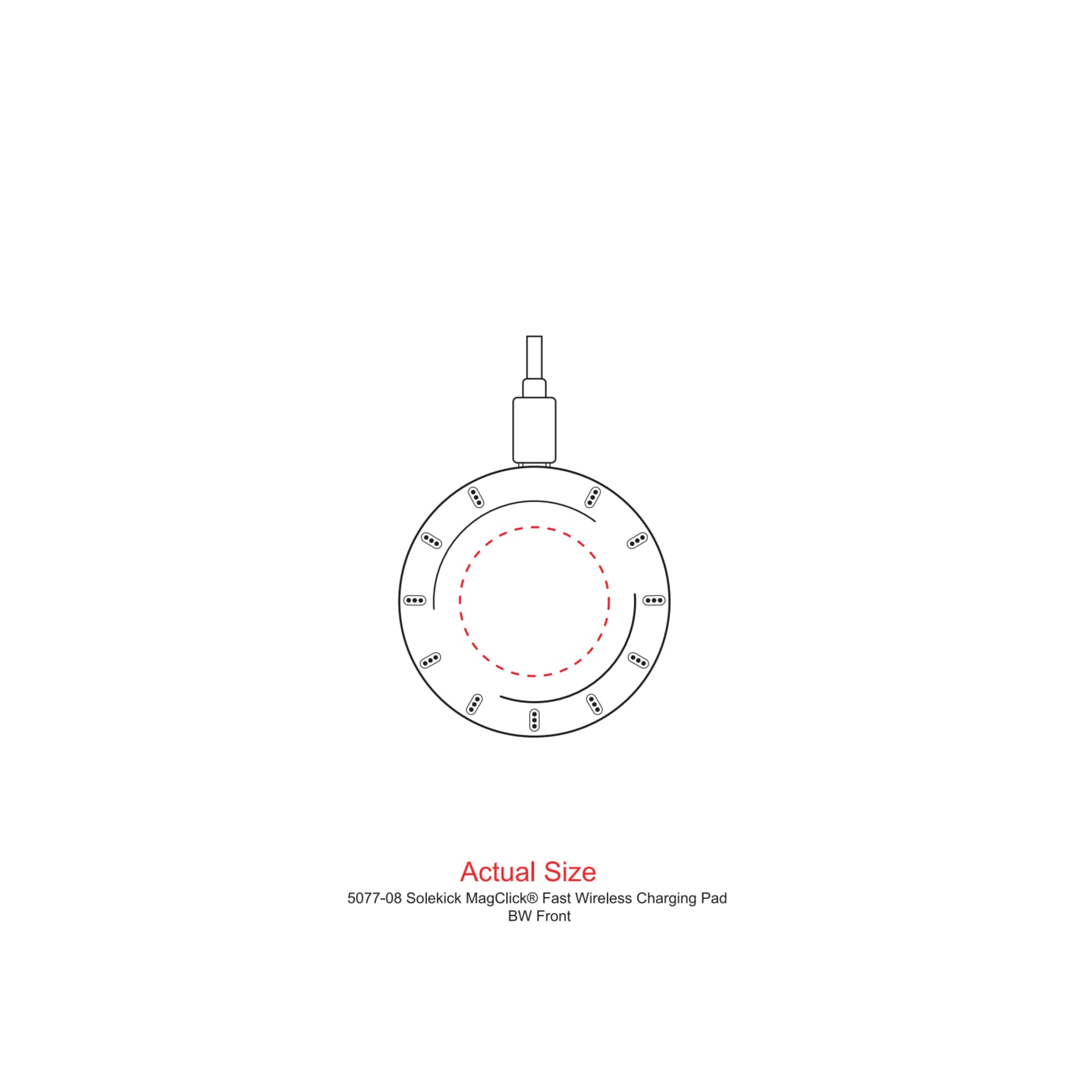 Solekick™ MagClick™ Fast Wireless Charging Pad 81