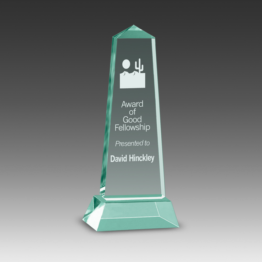 Obelisk Tower Award (4"x11") 2