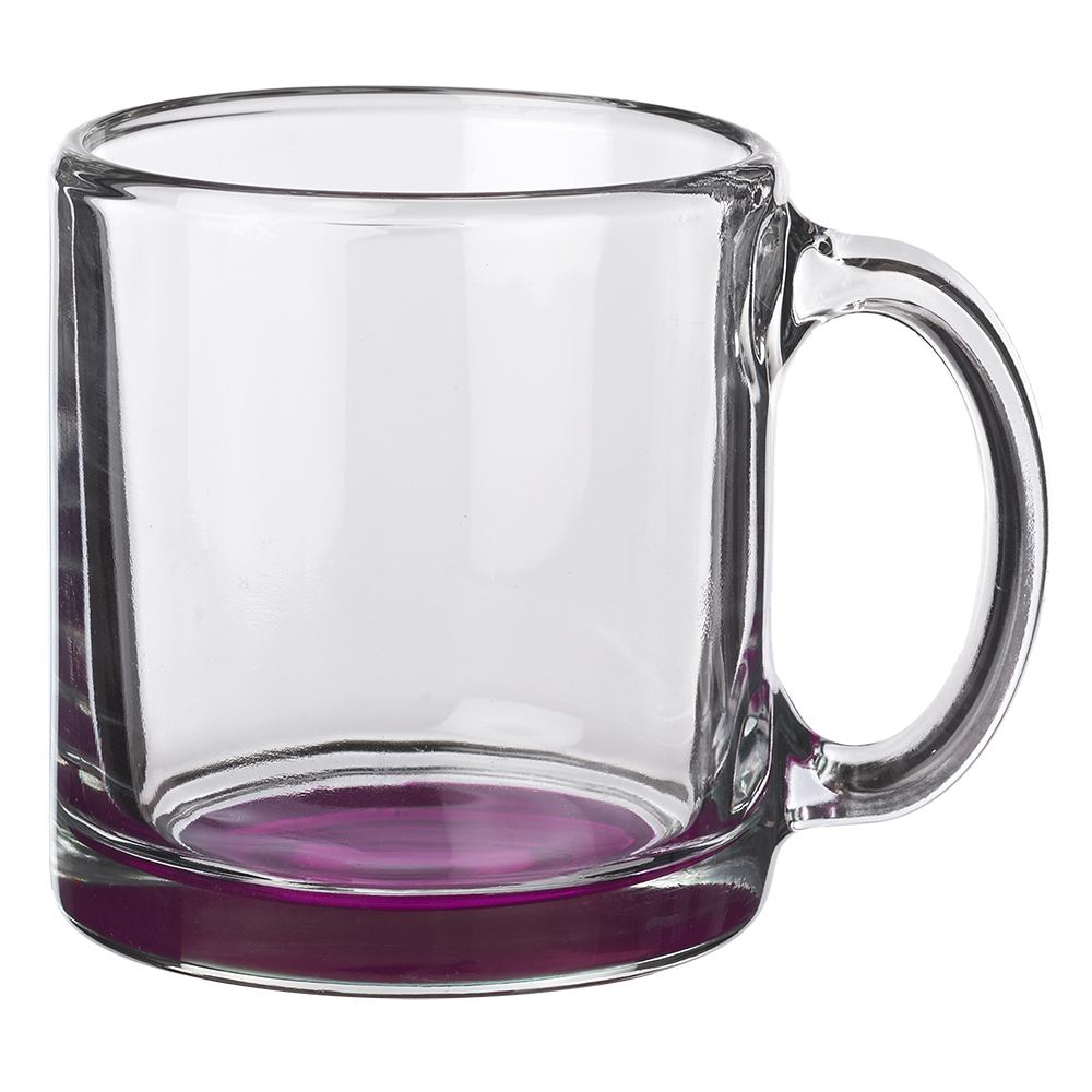 13 oz. Libbey Clear Glass Coffee Mugs 15