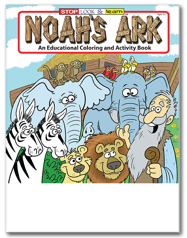 COLORING BOOK - Noah's Ark Coloring & Activity Book 2