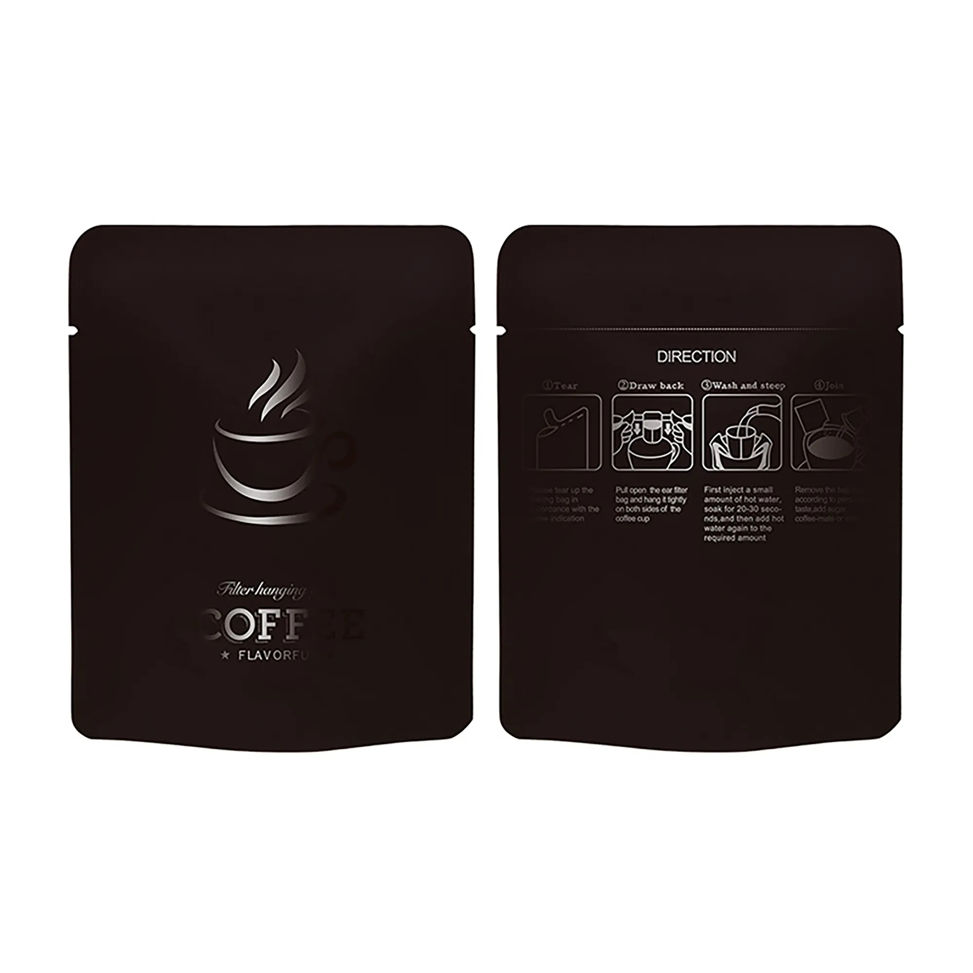 Multifunctional Hanging Ear Coffee Nut Packaging Bag 13
