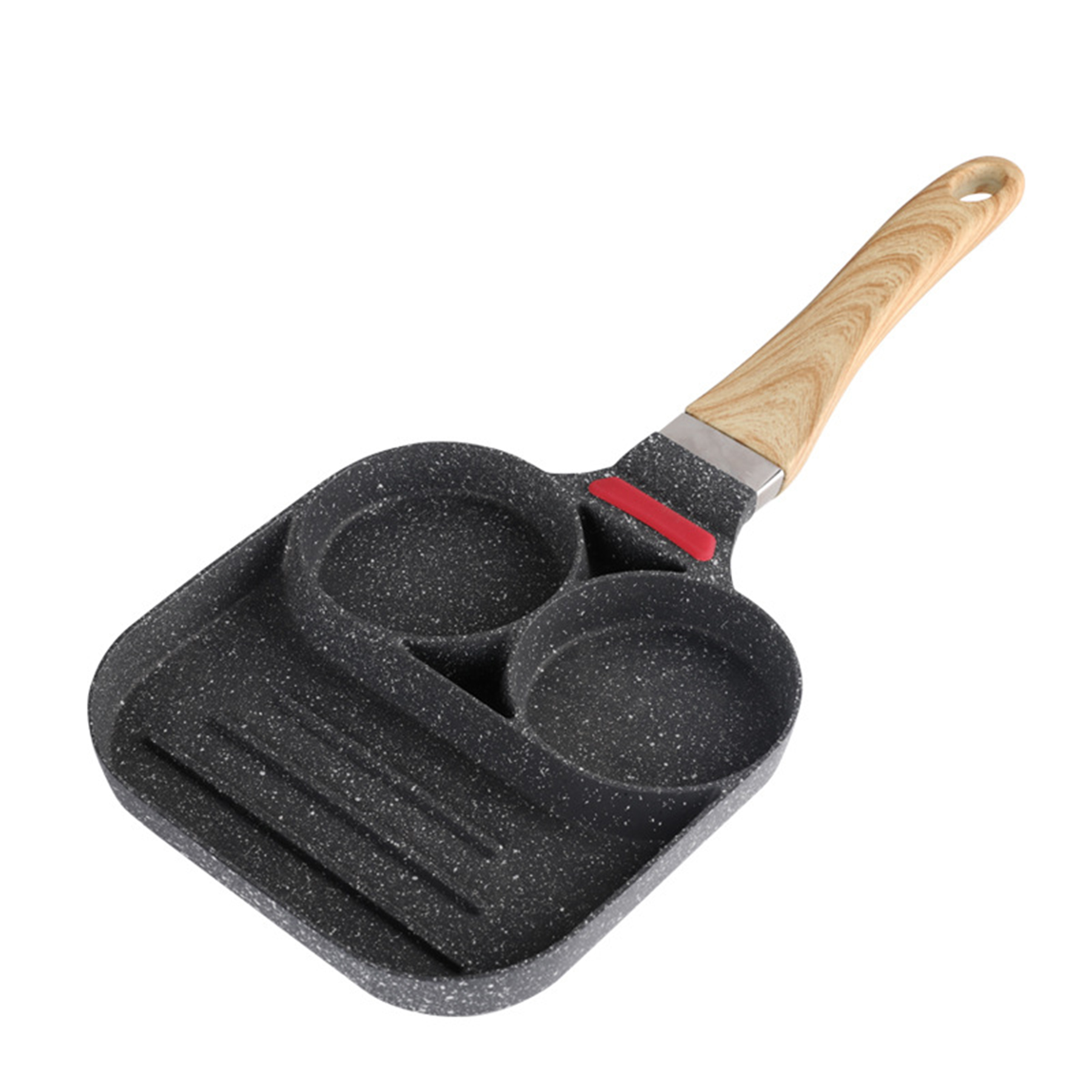 Alloy Metal Kitchen No-Stick Frying Pan 2