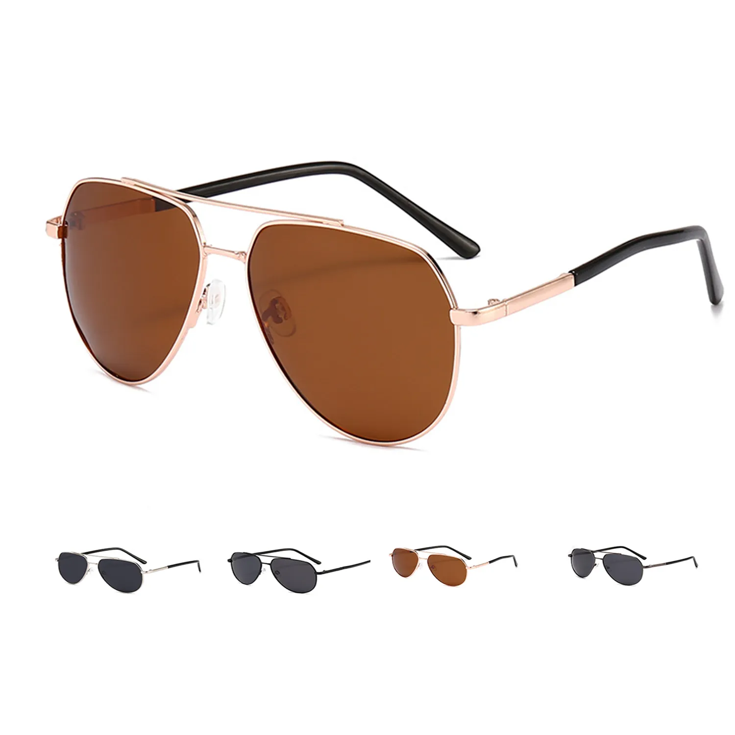 Metal Twin Beam Sunglasses 1