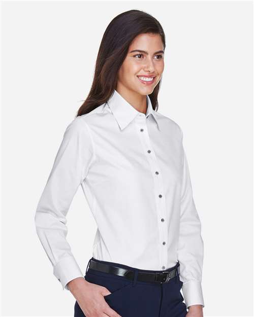 Women's Easy Blend™ Twill Dress Shirt with Stain-Release - M500W 75