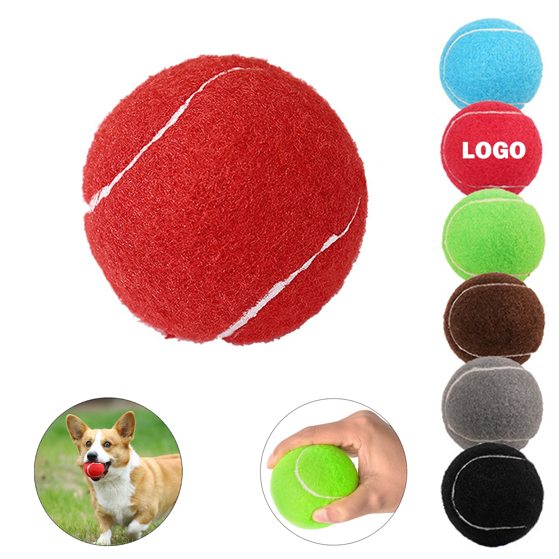 Pet Fetch Toy Tennis Ball