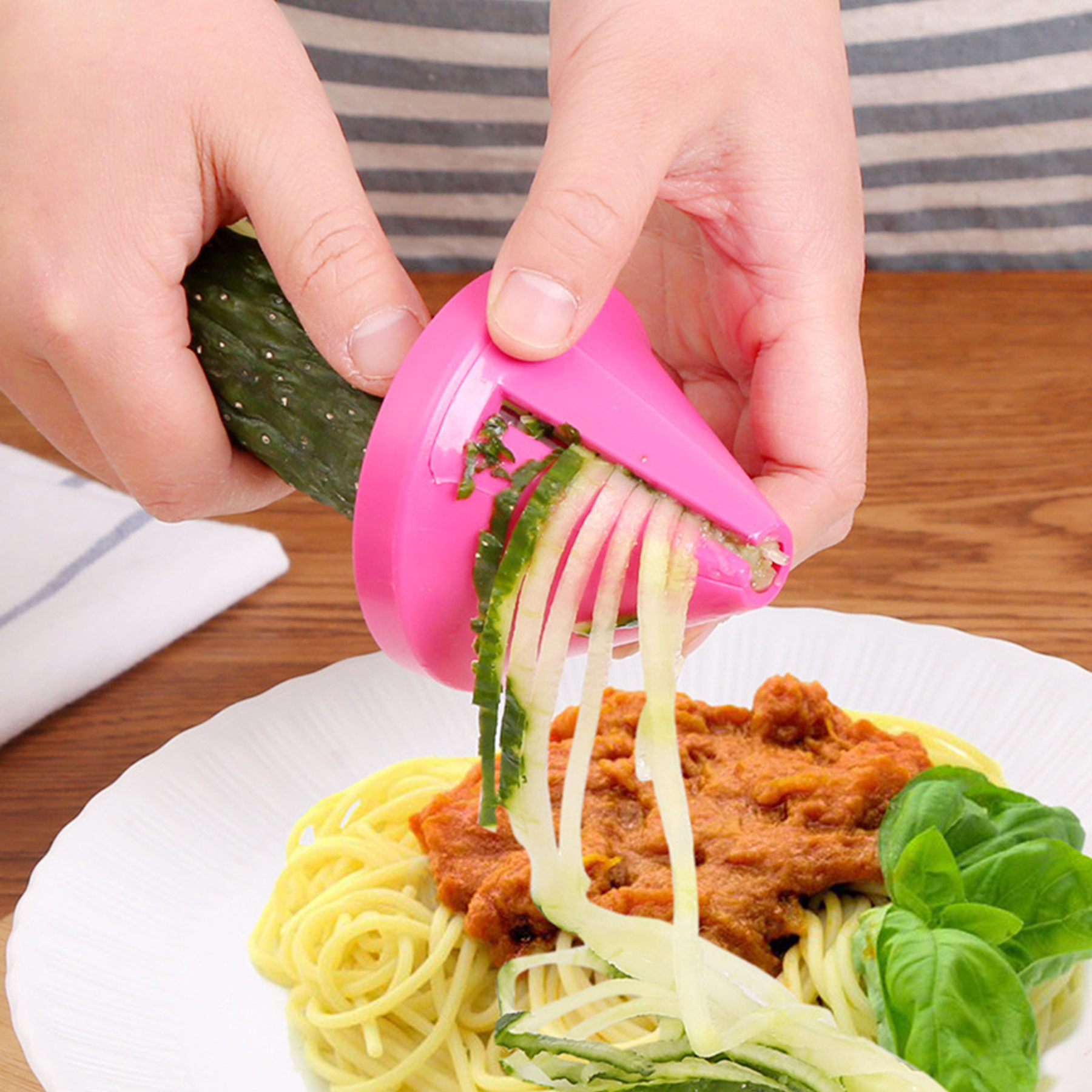 Funnel Shaped Spiral Vegetable Slicer 3
