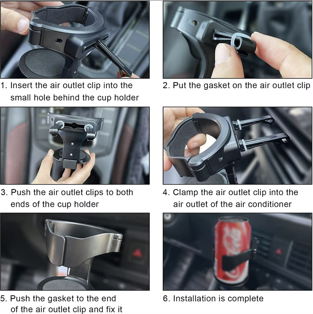 Car Air Vent Water Cup Holder 4