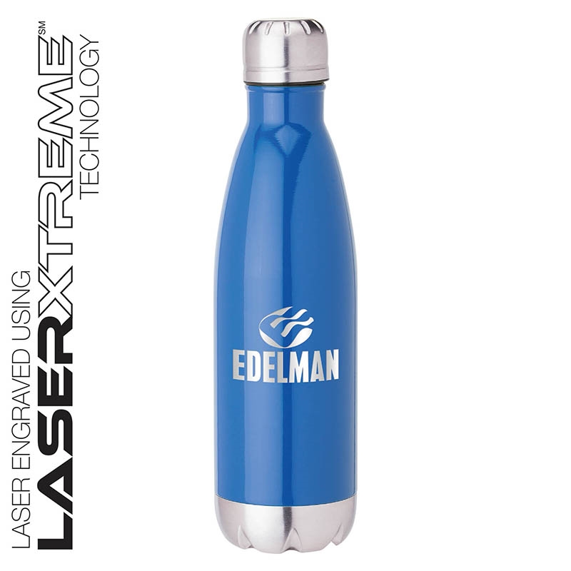 Solana 17 oz. 304 Stainless Steel Vacuum Bottle with Copper Lining 9