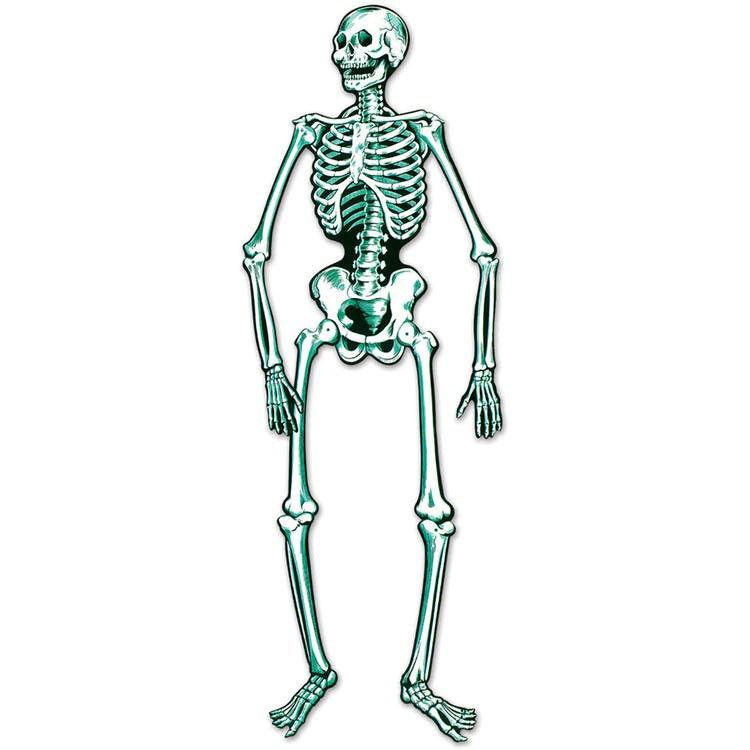 Jointed Skeleton Cutouts - 4'7" 1