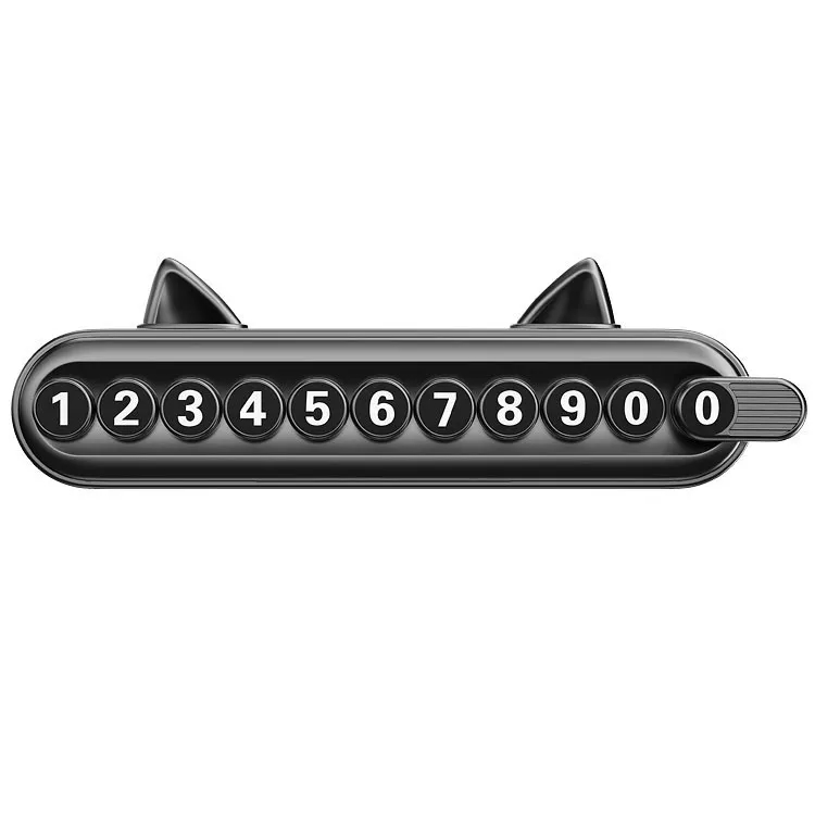 Temporary Parking Number Plate 4