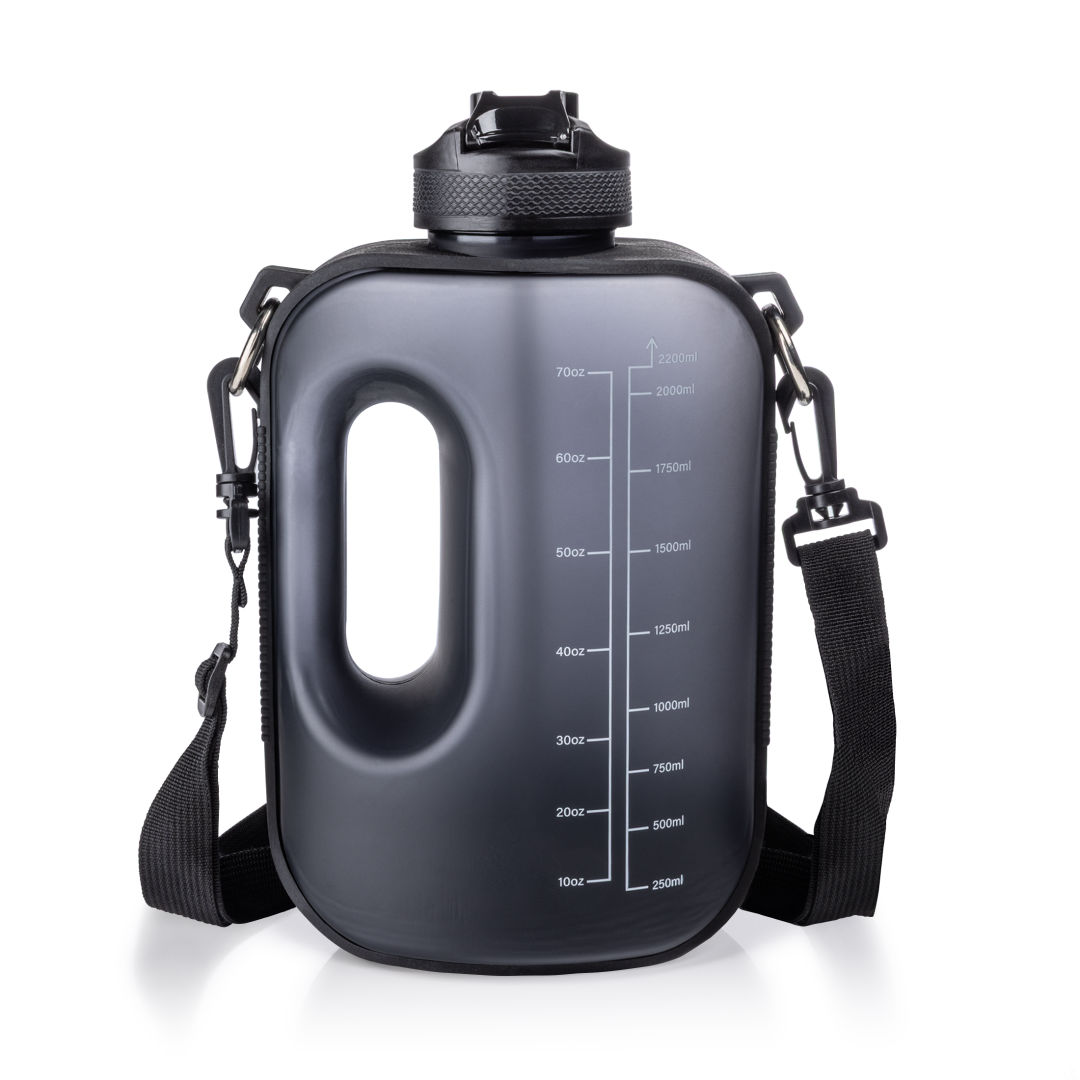 Persei Sports Bottle w/Carry Strap - 74oz 2