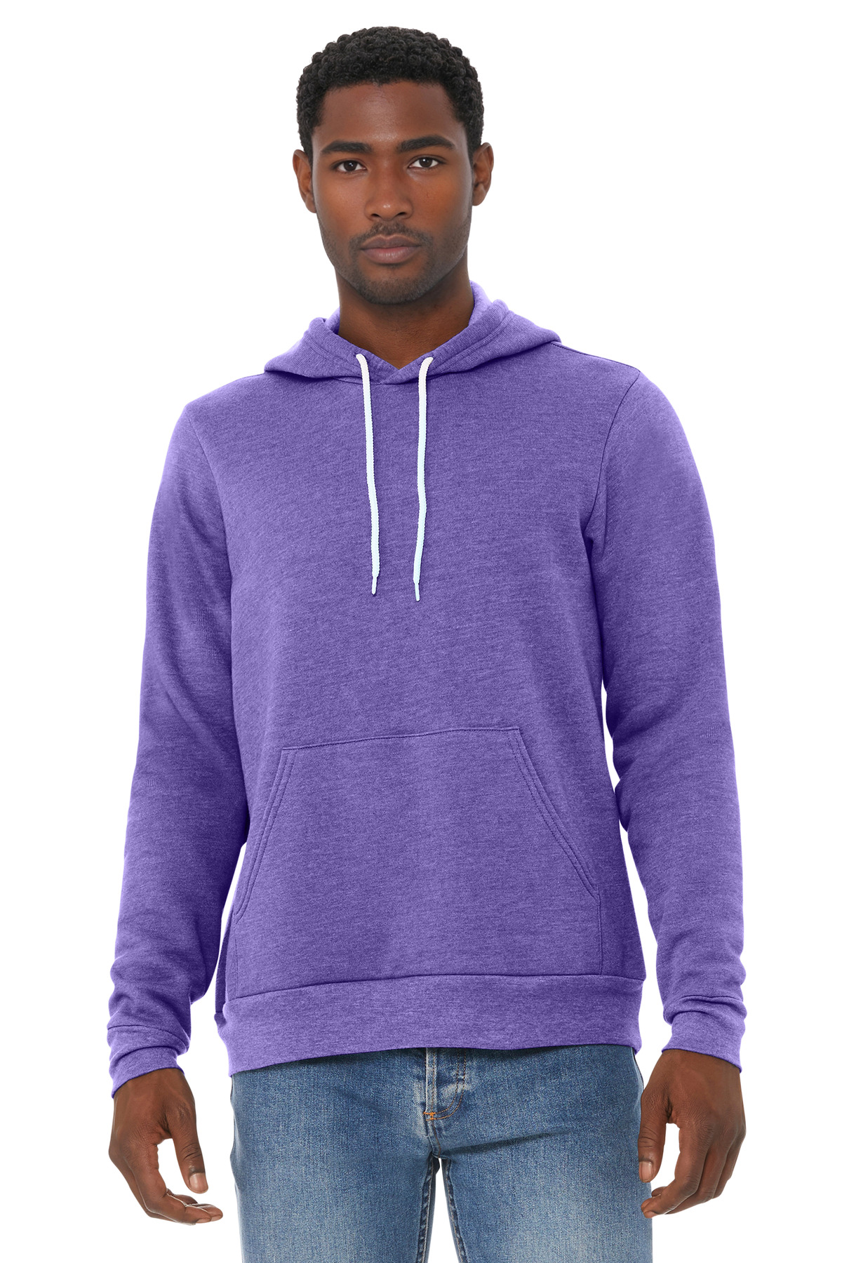 BELLA+CANVAS Unisex Sponge Fleece Pullover Hoodie. BC3719 42