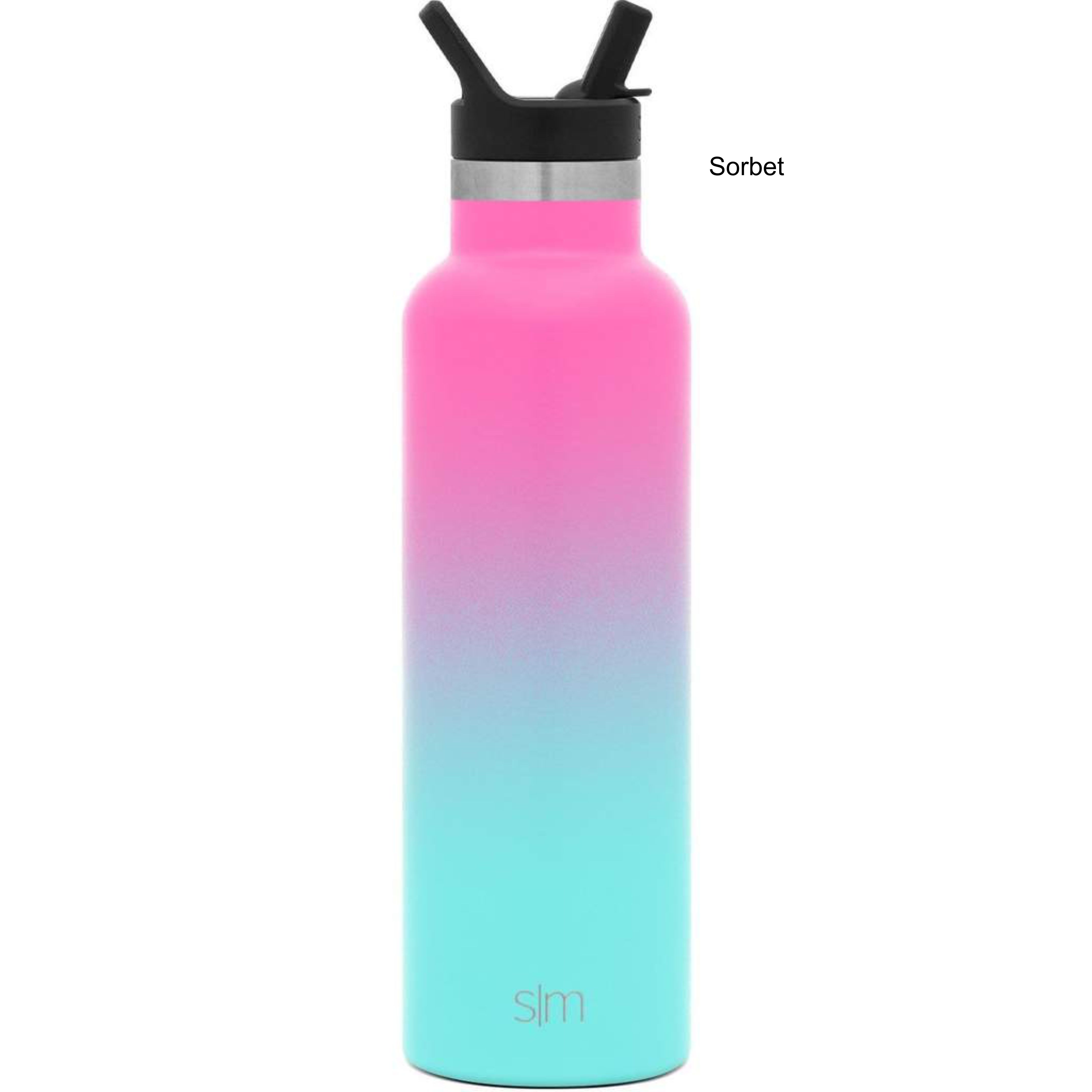 Simple Modern 20 oz Ascent Water Bottle with Straw Lid 22