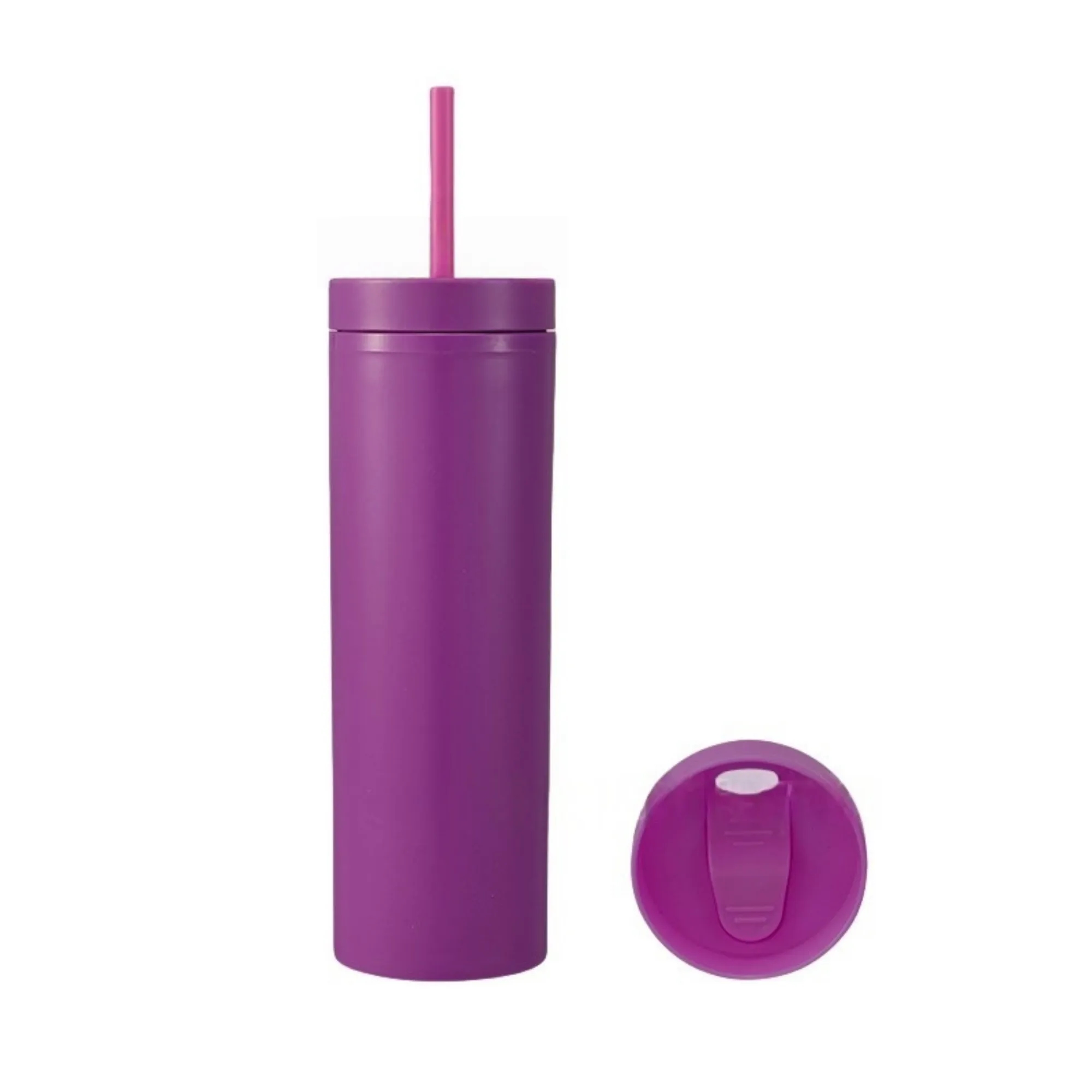16oz Matte Straight Straw Cup 13