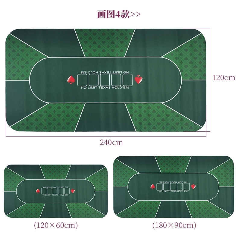 47 x 24 Inch Professional Poker Mat 2