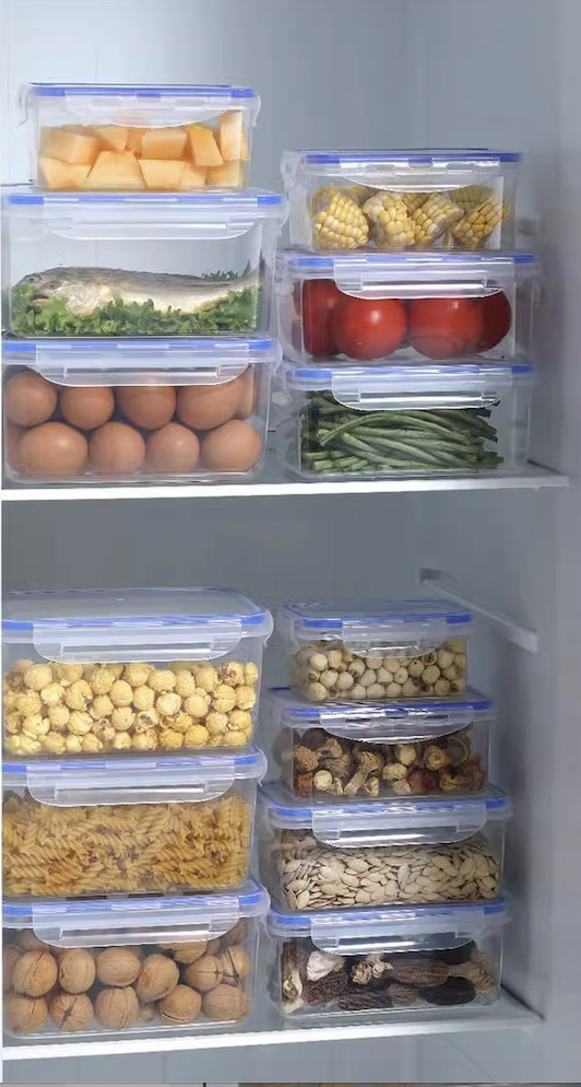 34oz Imprinted Plastic Food And Vegetable Crisper 2
