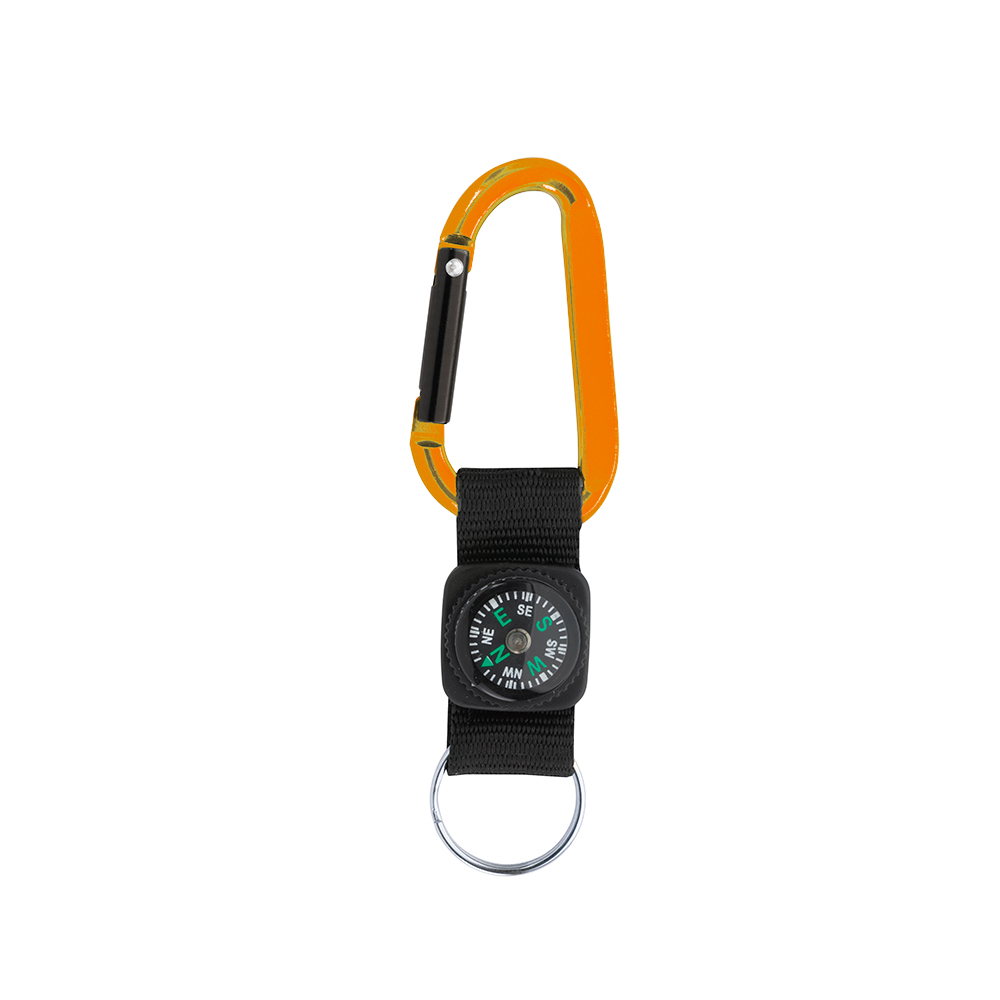 Combo Carabiner Compass Keychain 1