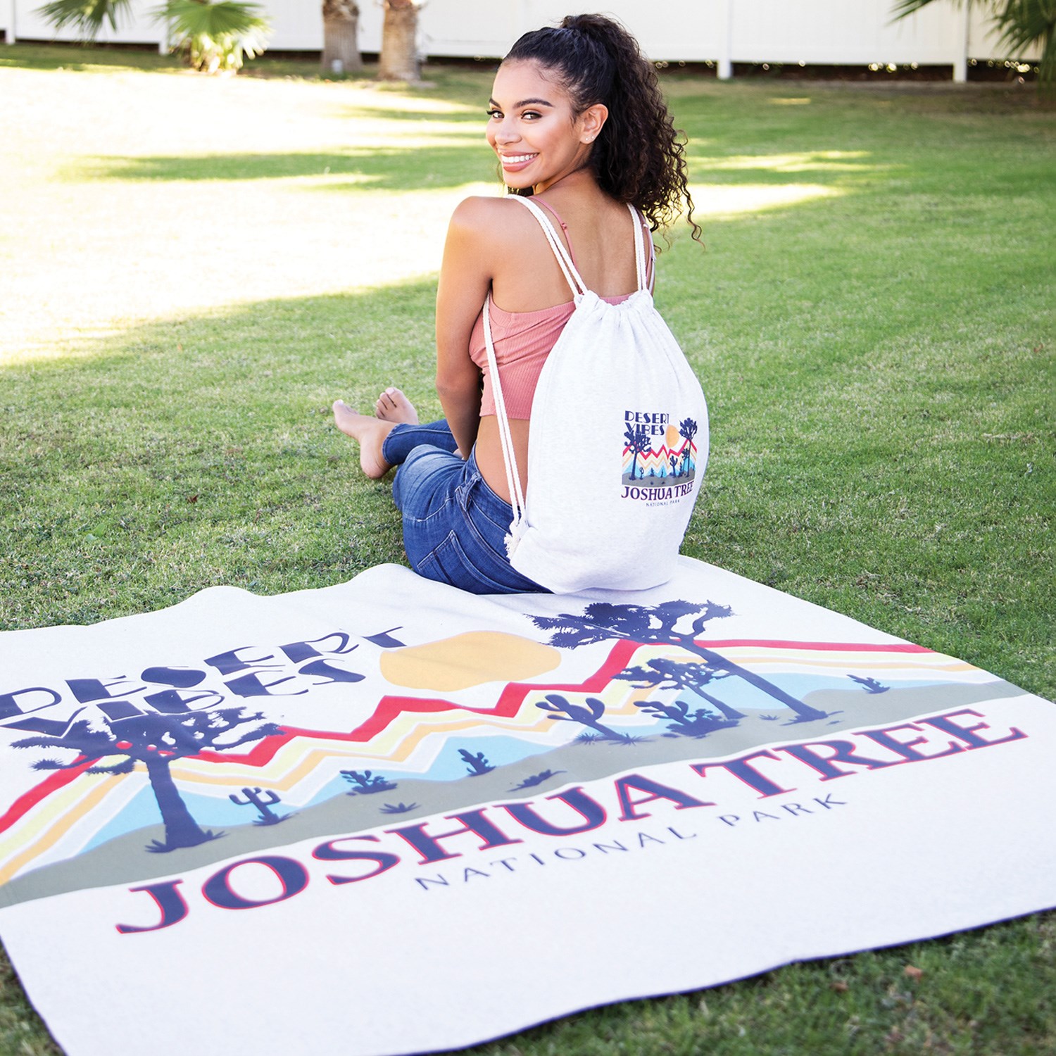 Heather Gray Sweatshirt Blanket 3