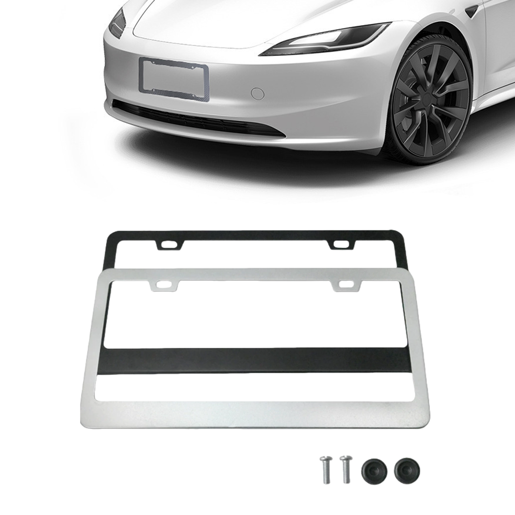 Full Color Custom Aluminum License Plate Frame 1
