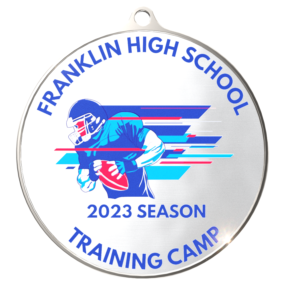 Express Bright Insert Medal (3") 7
