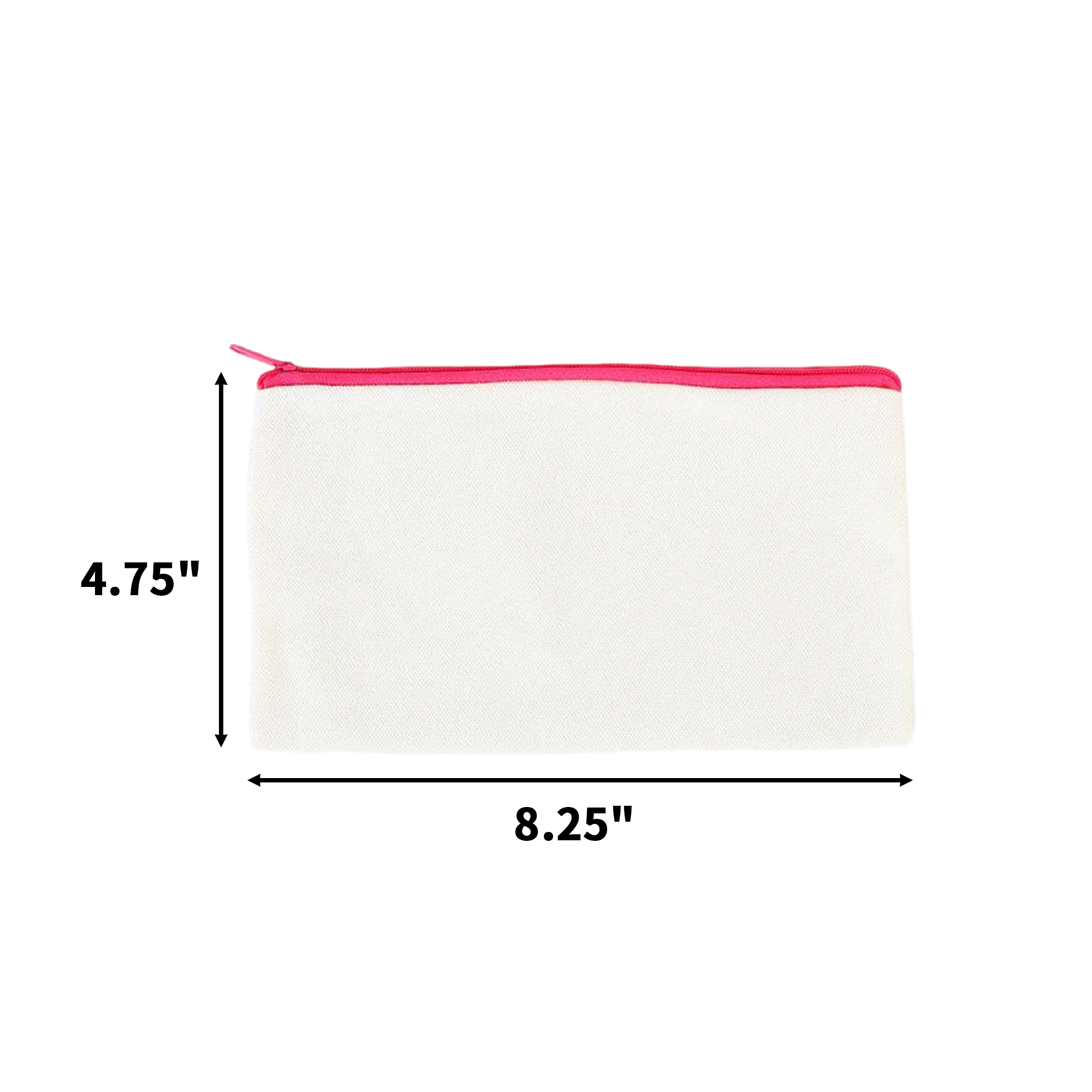 Canvas Zip Pouch For Writing Tool And Small Accessory 7
