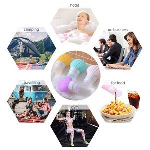 90ml Silicone Shell Travel Bottle With Flip Up Lid 9