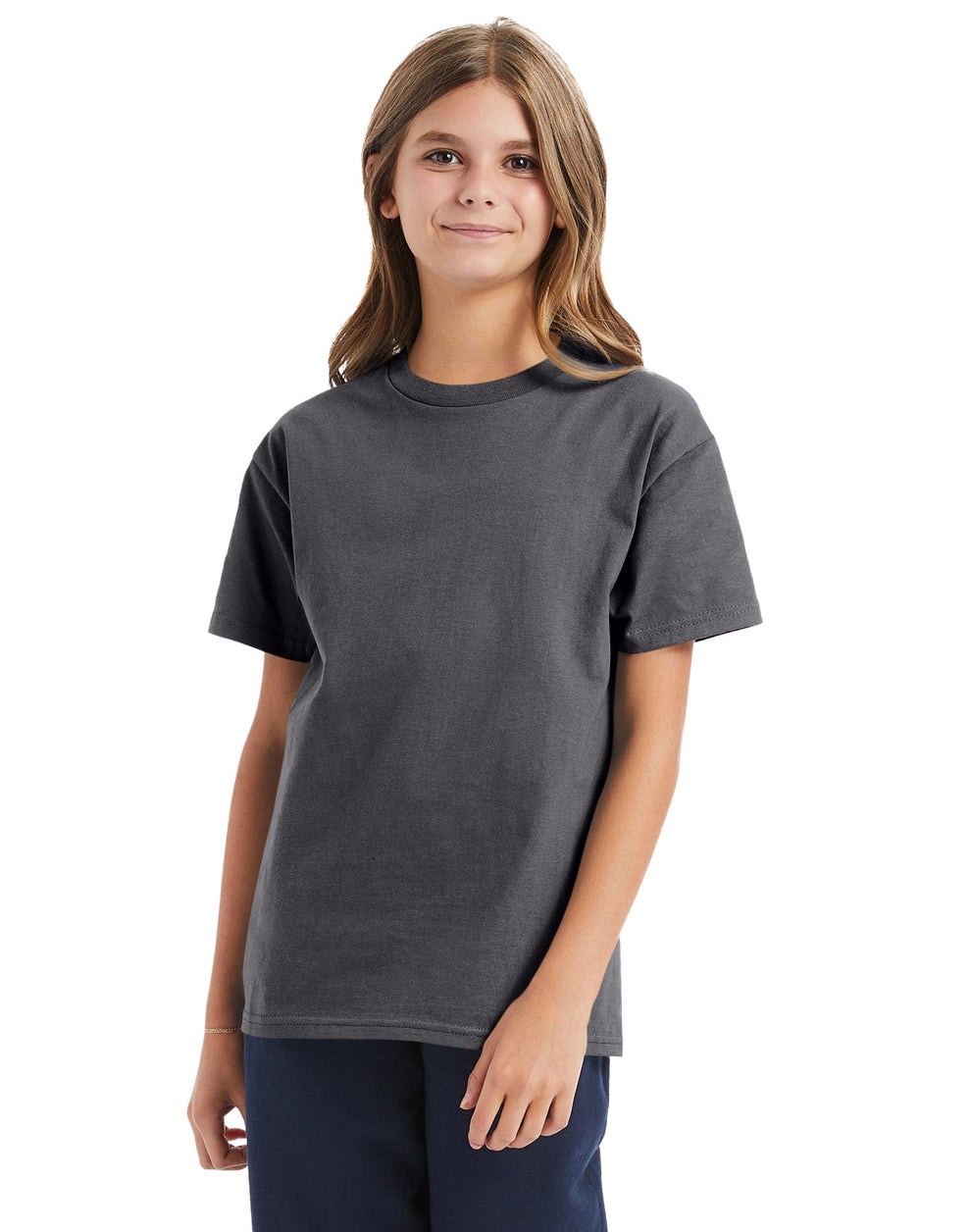 Hanes Youth Authentic-T T-Shirt 8