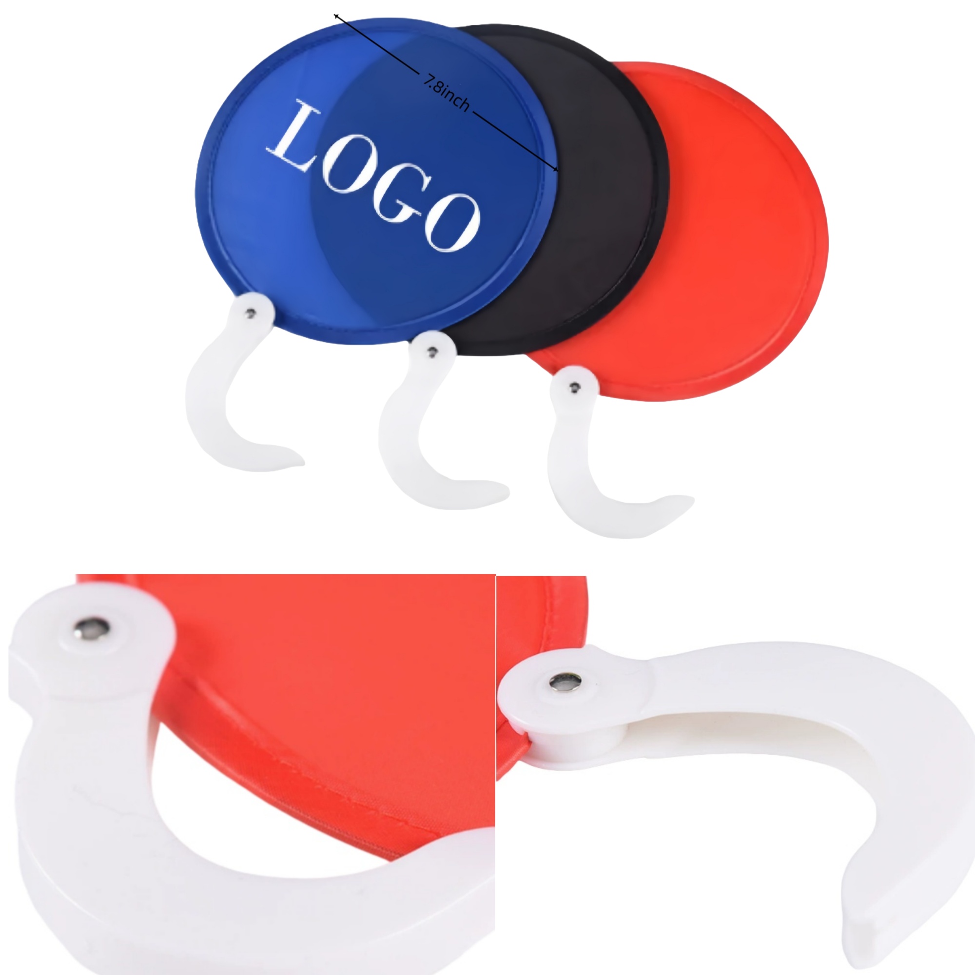 Portable Handheld Compact Foldable Flying Disc Fan 2