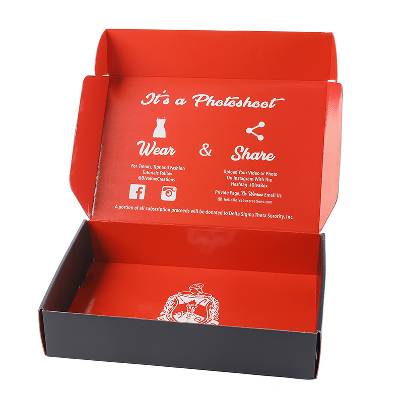 Screen Printed Corrugated Box 2