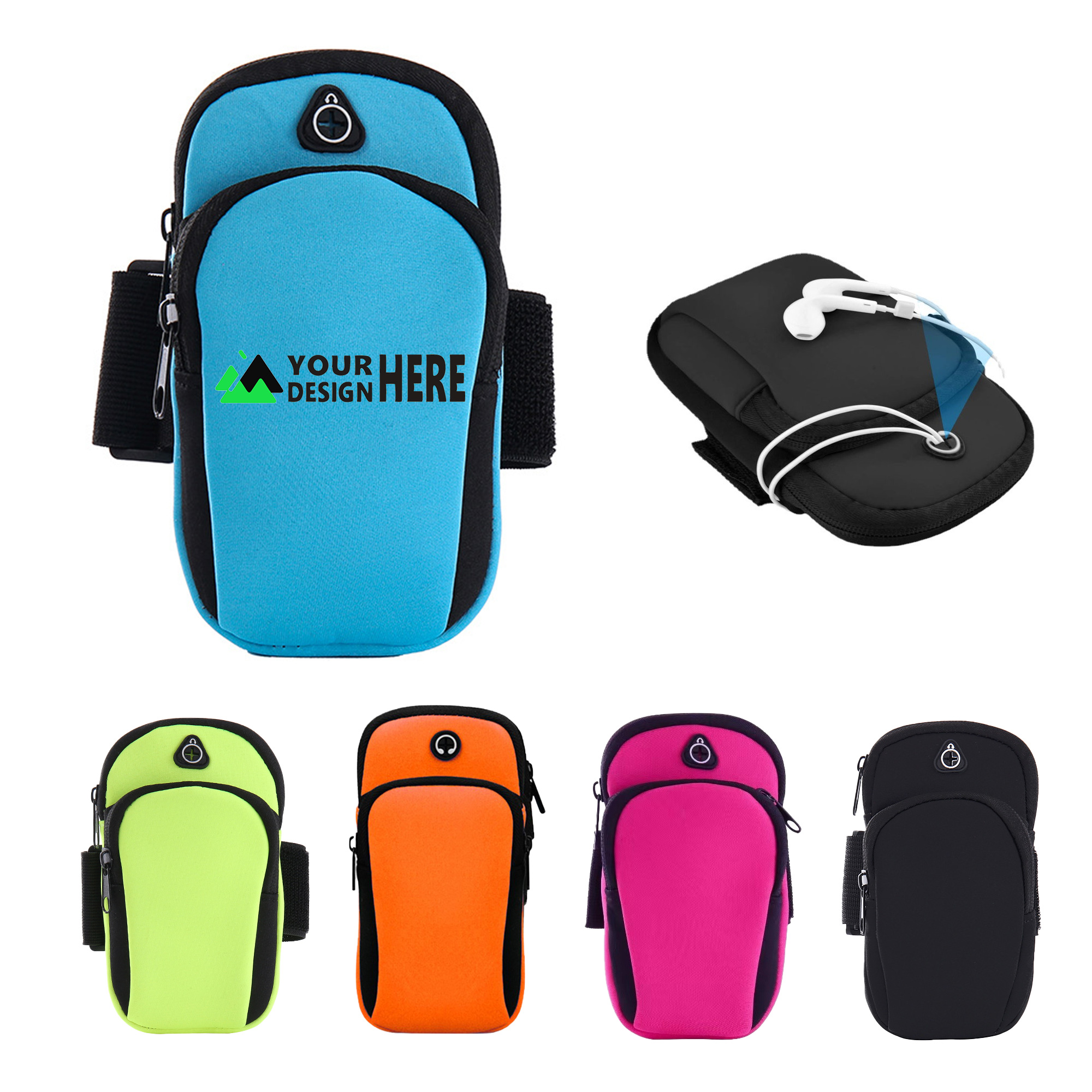Waterproof Sports Portable Cell Phone Bag Arm Bag 2