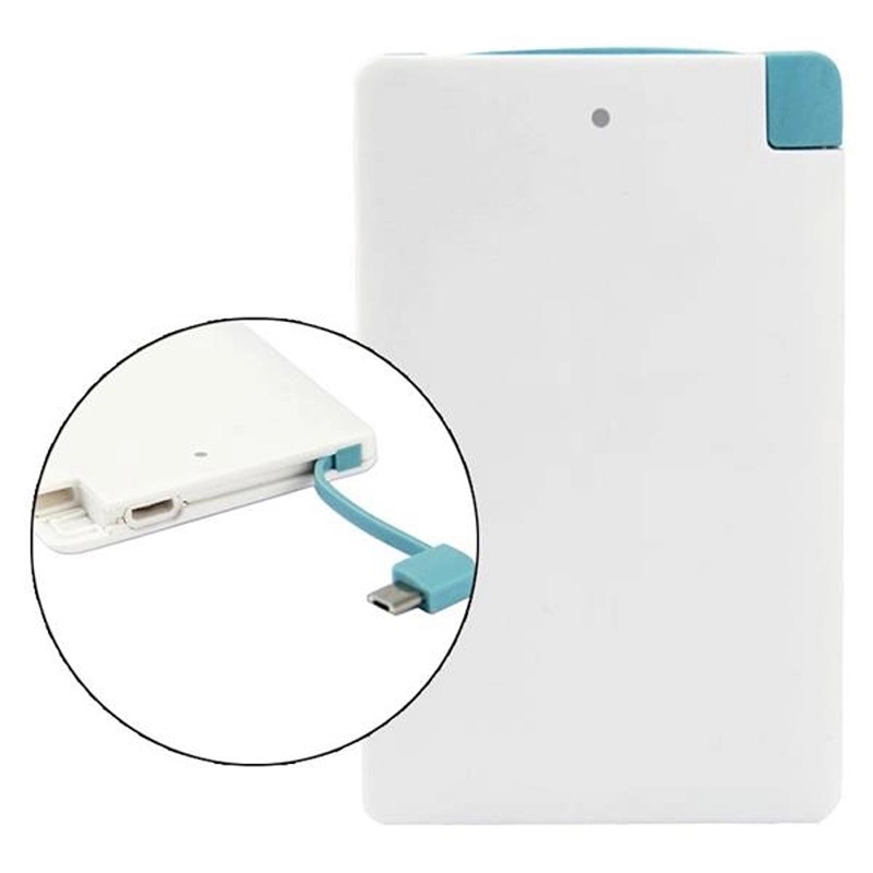 Slim 2500mAh Credit Card Power Bank 2