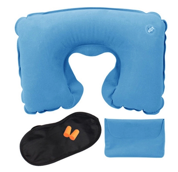 Inflatable Travel Neck Pillow kit 2