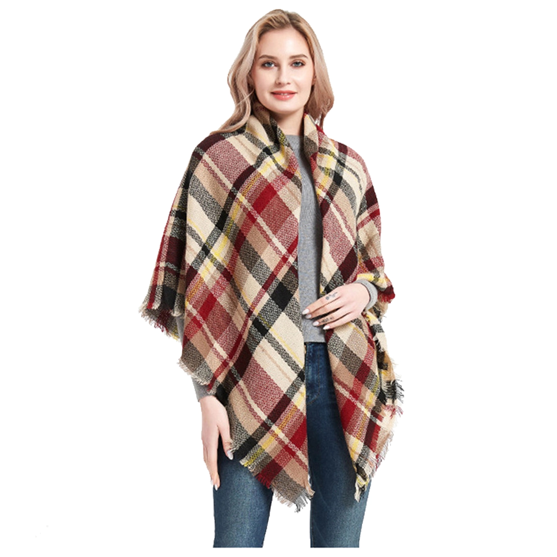 Square Pashmina Wrap Shawl 4