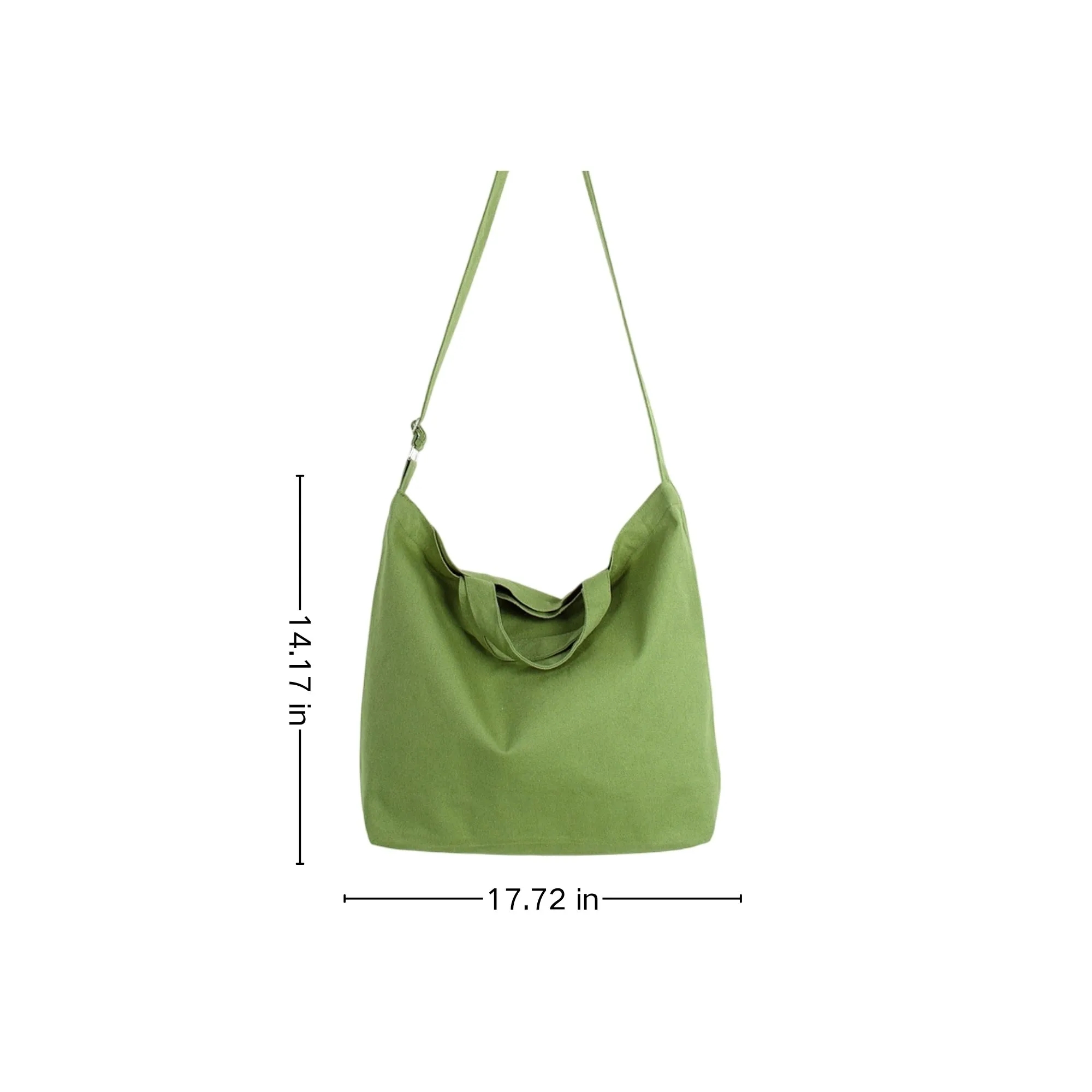 Large Capacity Canvas Crossbody Bag 4
