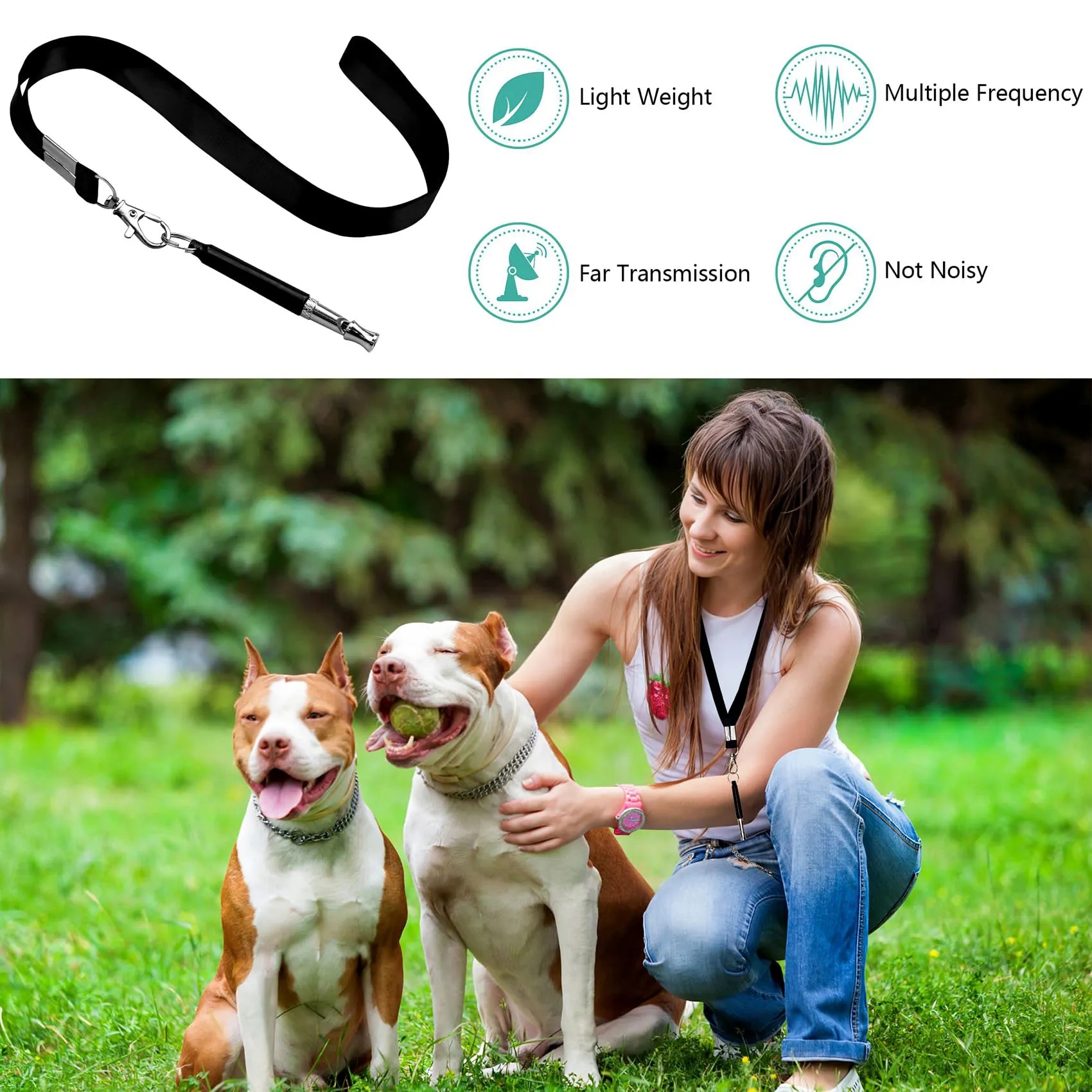 Ultrasonic Dog Training Whistle with Lanyard 13