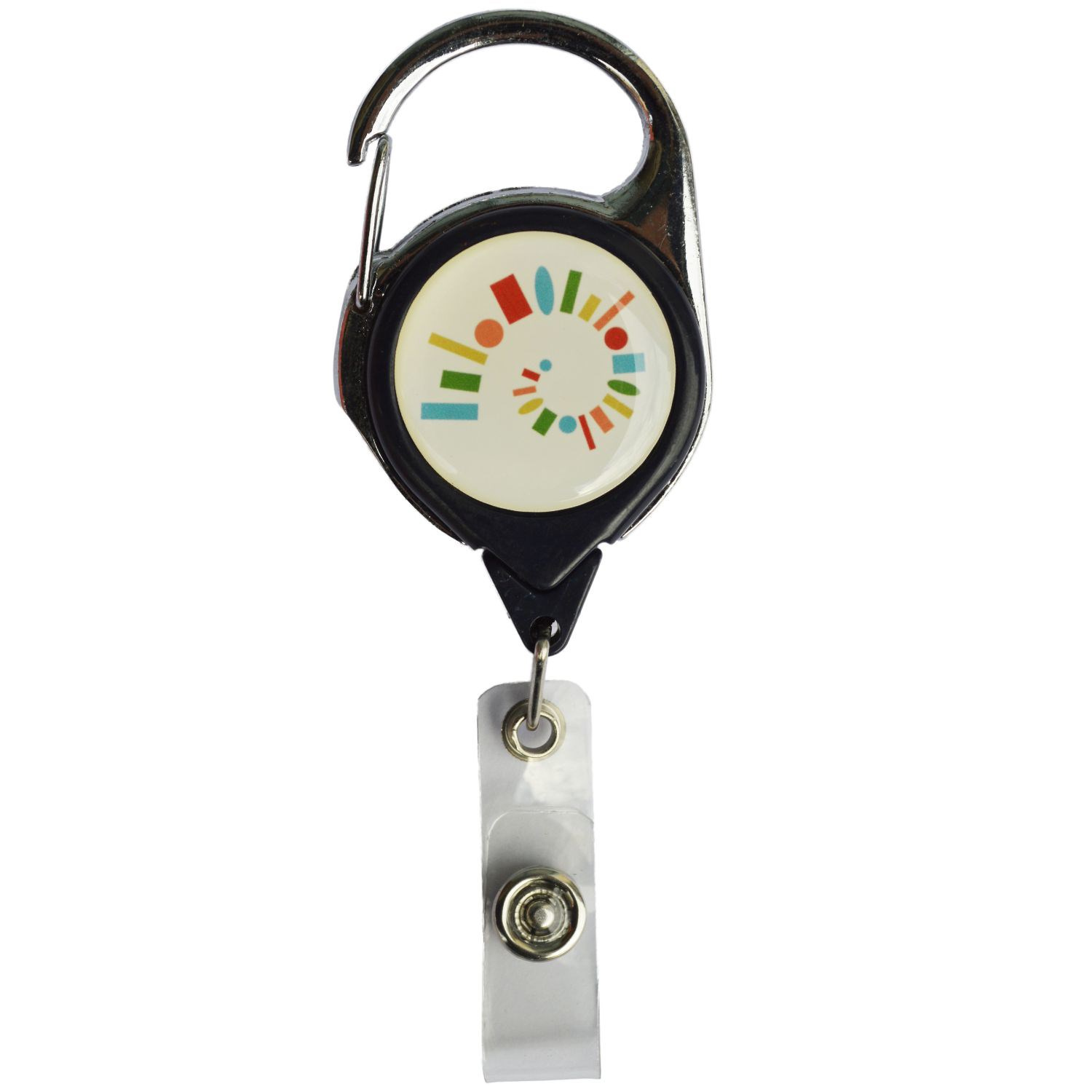 No-Twist Retractable Carabiner Badge Reel