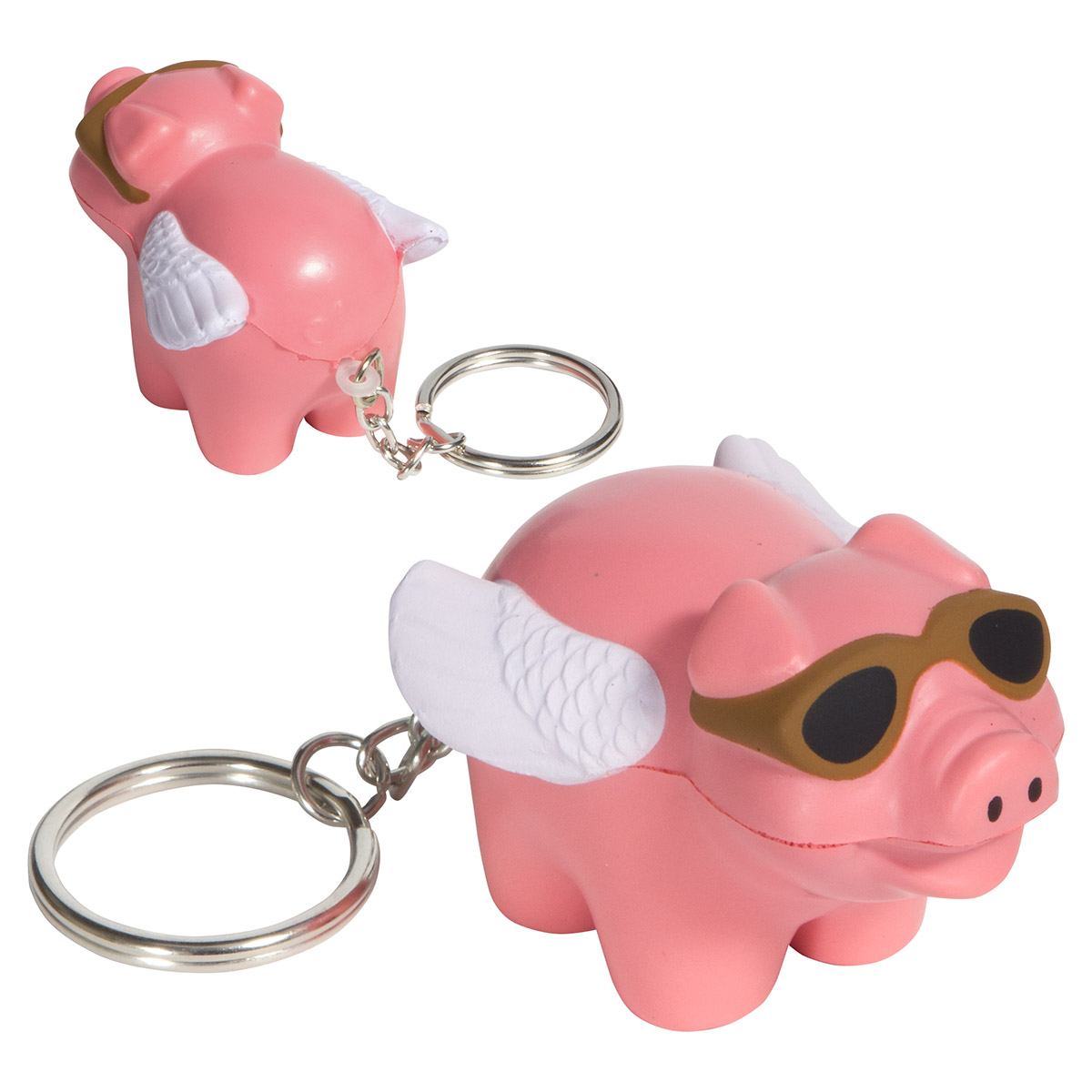 Flying Pig Stress Reliever Key Chain 5