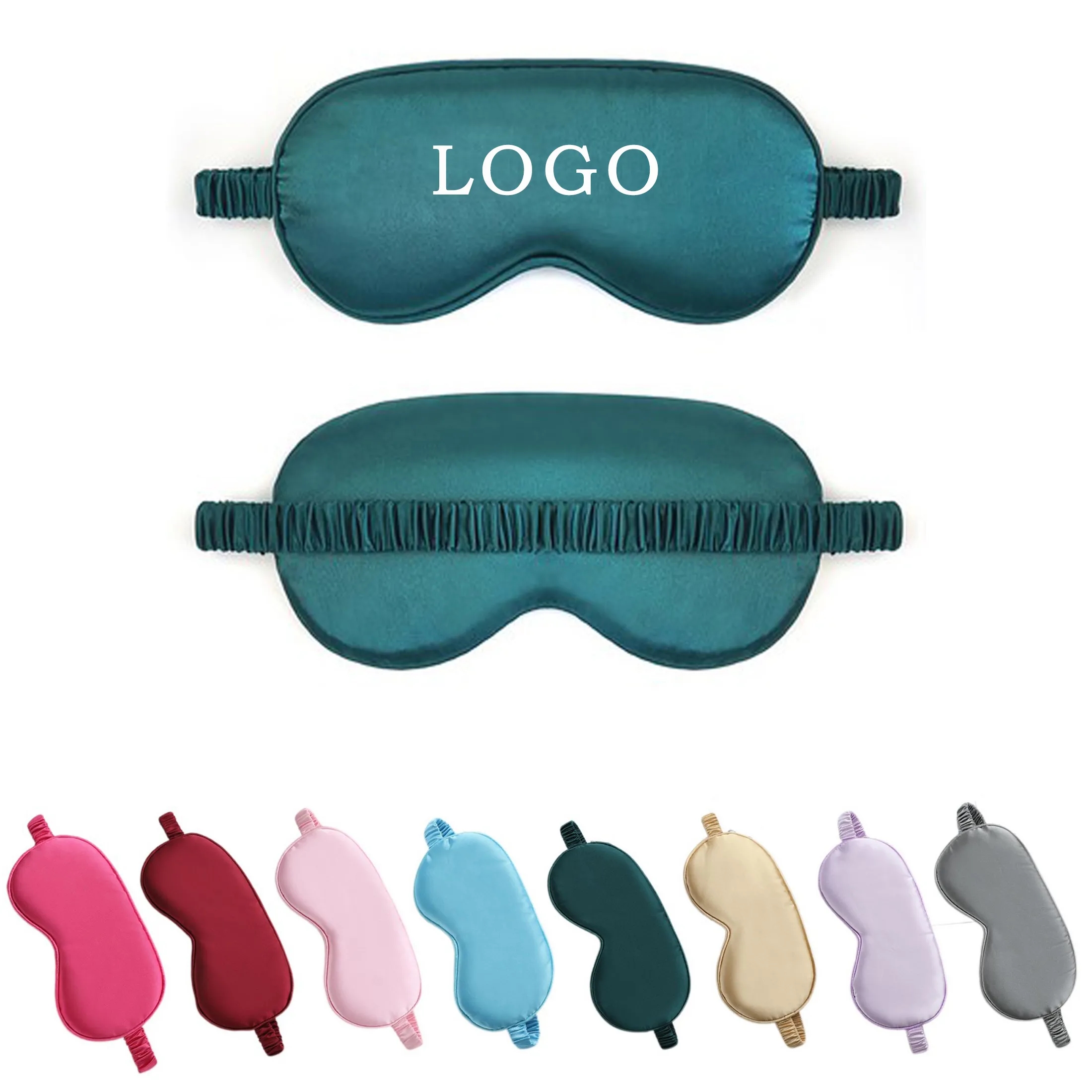 Imitation Silk Sleep Eye Mask 1