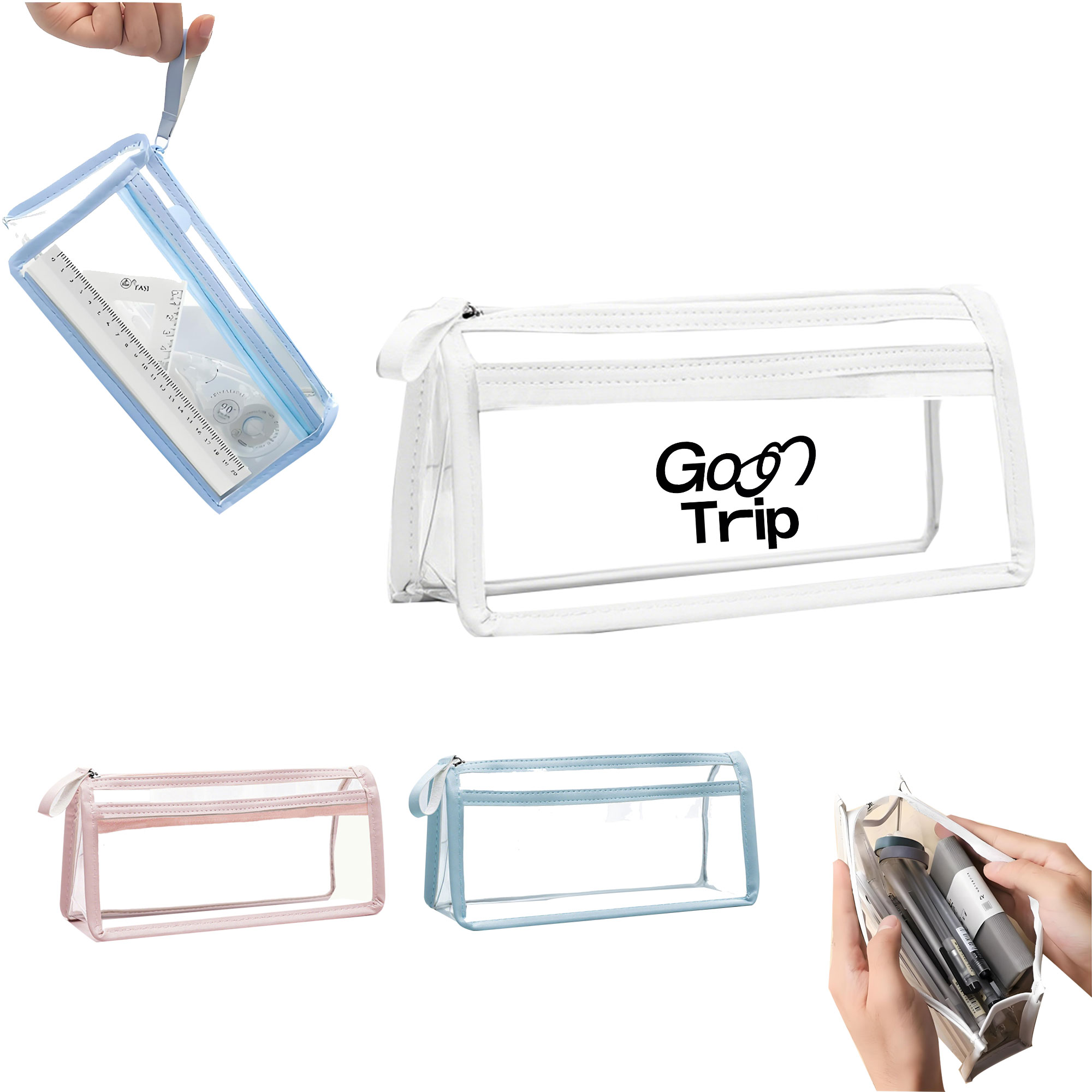 Clear Pencil Pouch 2