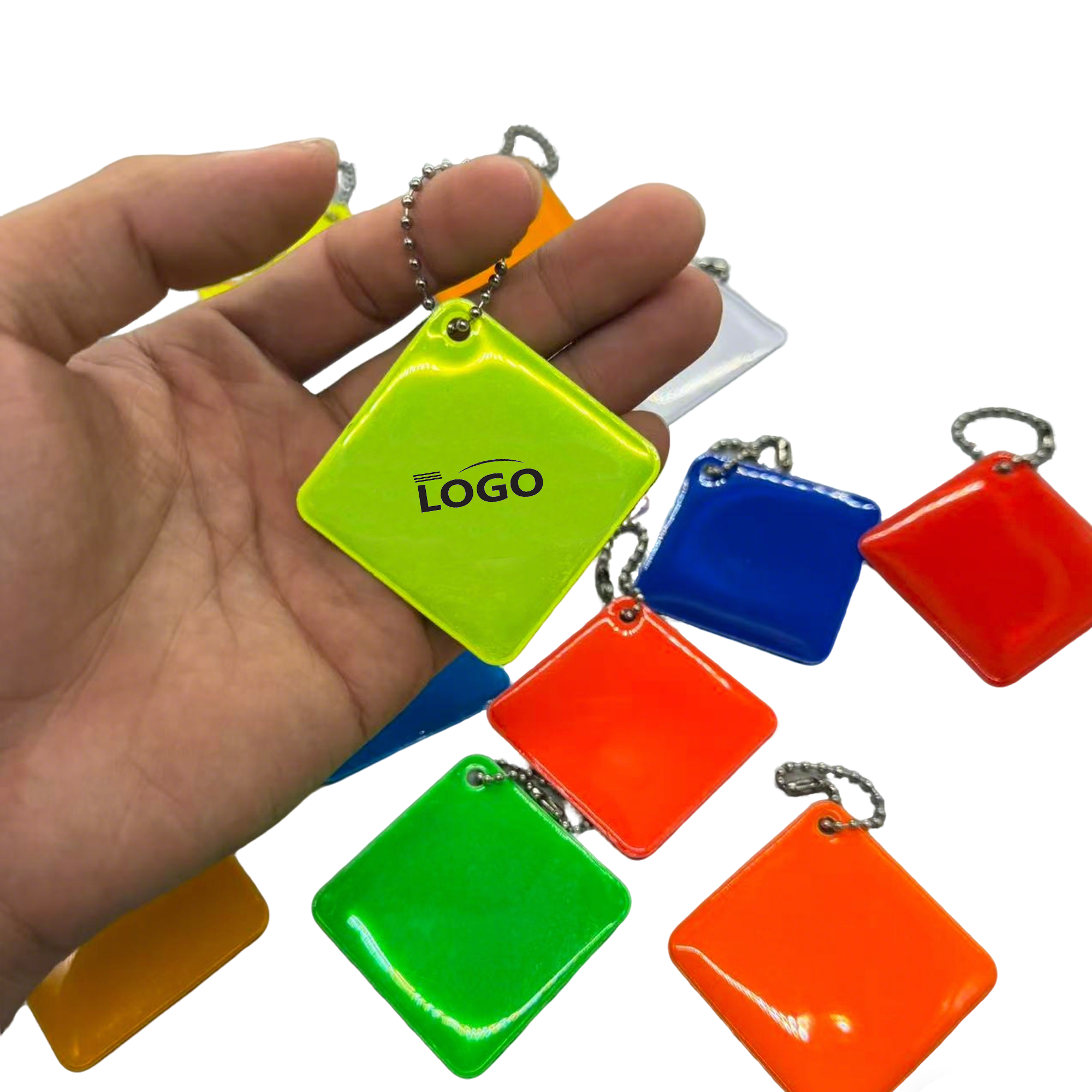 Custom Reflective Zipper Pull Tag for Safety 2