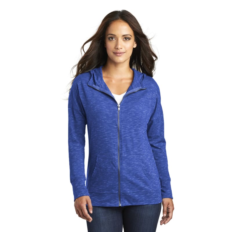 District Women's Medal Full-Zip Hoodie., custom hoodie or sweatshirt with logo imprint 16