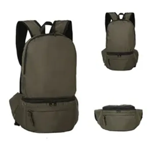 Foldable Sports Backpack Waist Bag 3