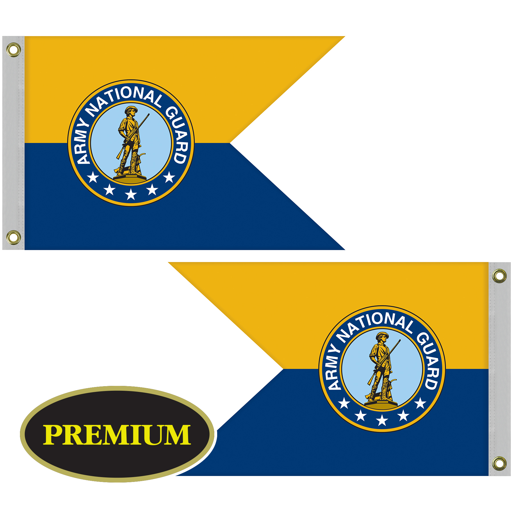 Double Sided Knitted Polyester Guidon Boat Flag (24"x36") 13