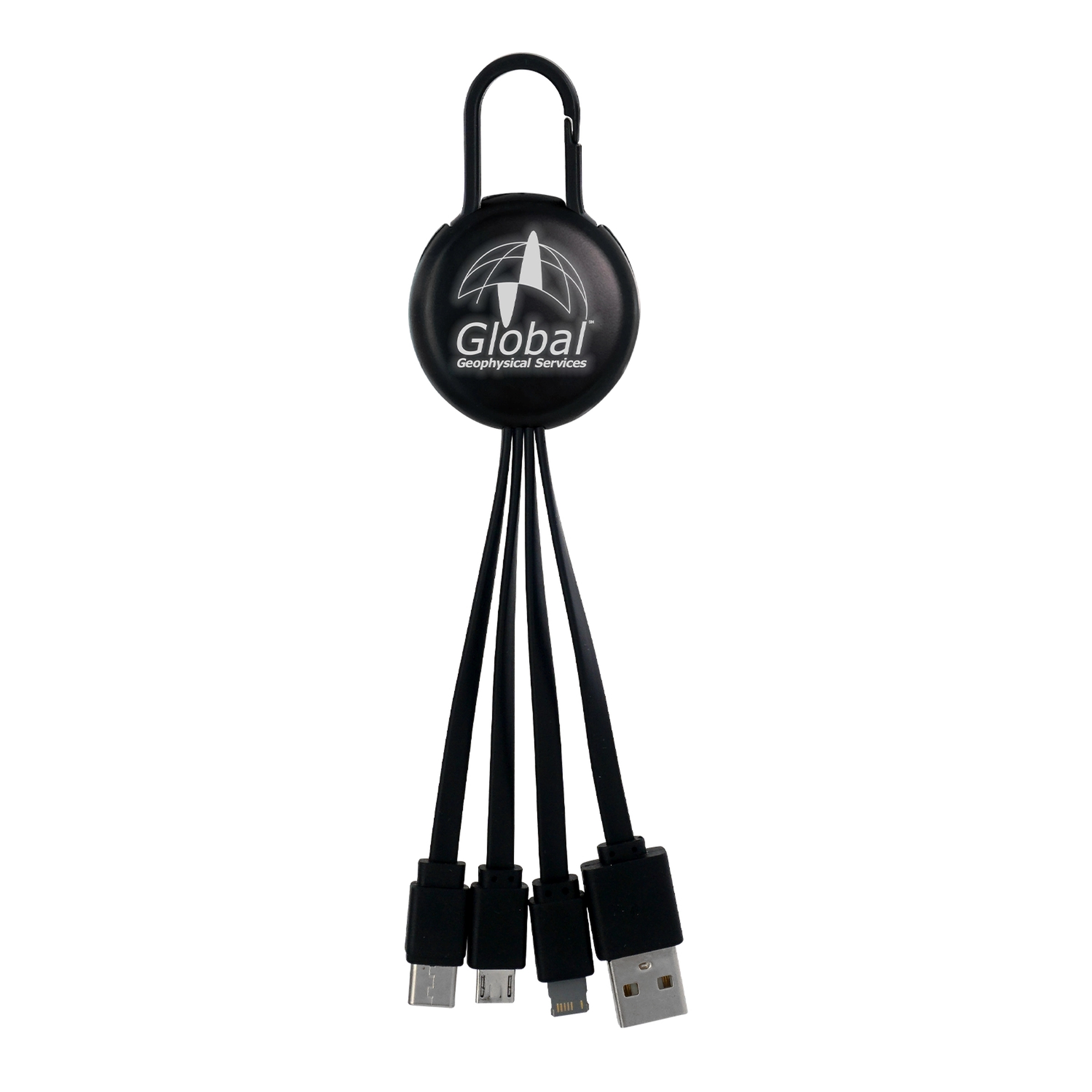 LIGHT UP LOGO CLIP 3 IN 1 CHARGING CABLE 5